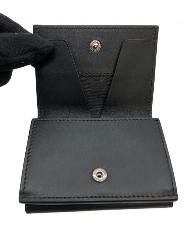 中古・古着通販】GIVENCHY (ジバンシィ) 3つ折り財布 ブラック