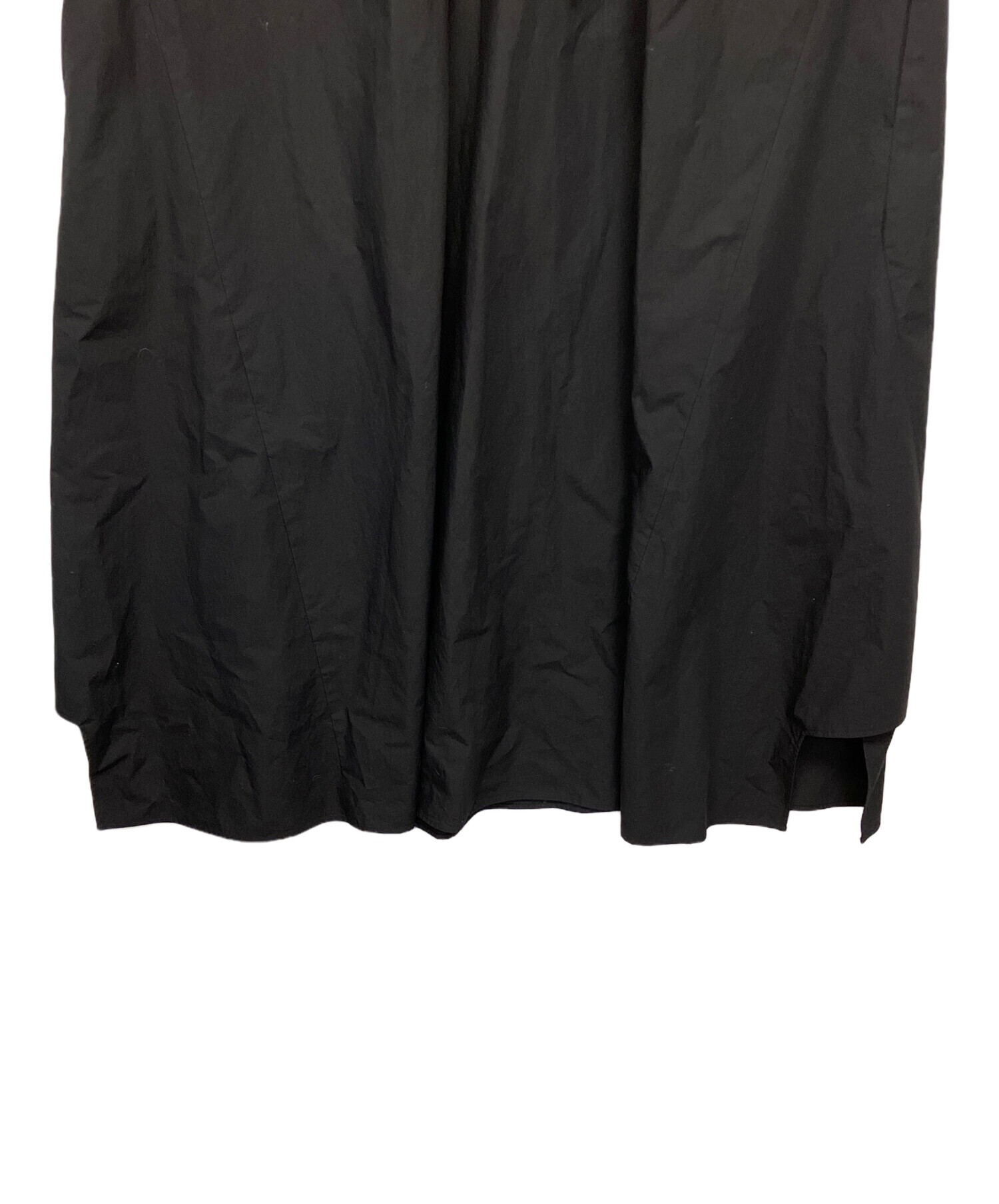 ENFOLD エンフォルド A-LINE DRESS ブラック 【公式通販】