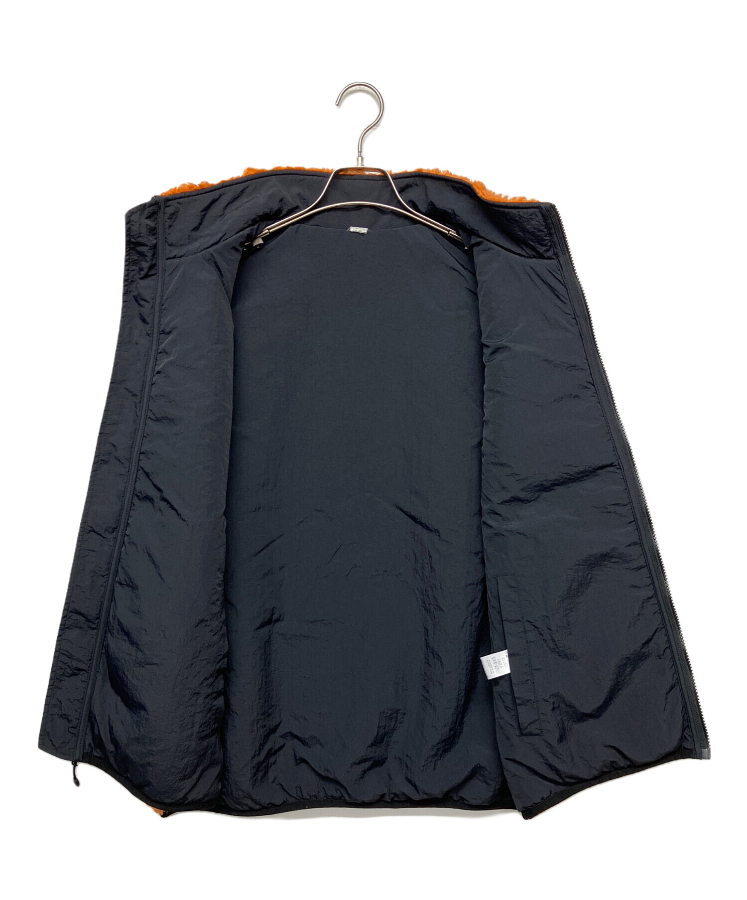 中古・古着通販】stussy (ステューシー) リバーシブルベスト ブラック 