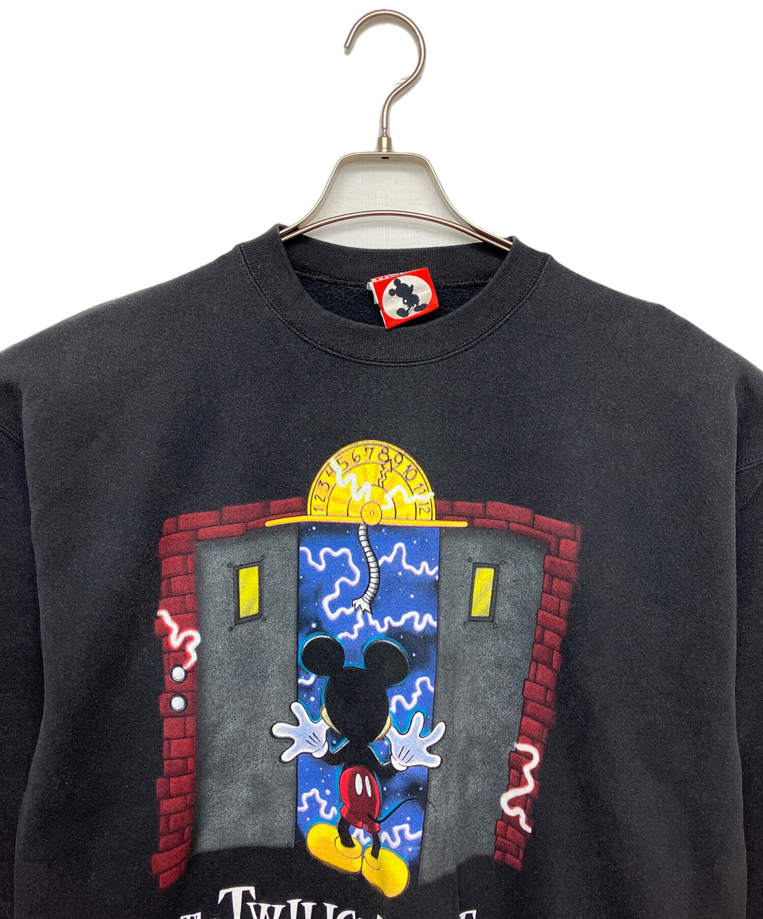 00s Disney パーク限定 タワーオブテラー スウェット M相当 00s Disney ヴィンテージ パーク限定 タワーオブテラー スウェット L