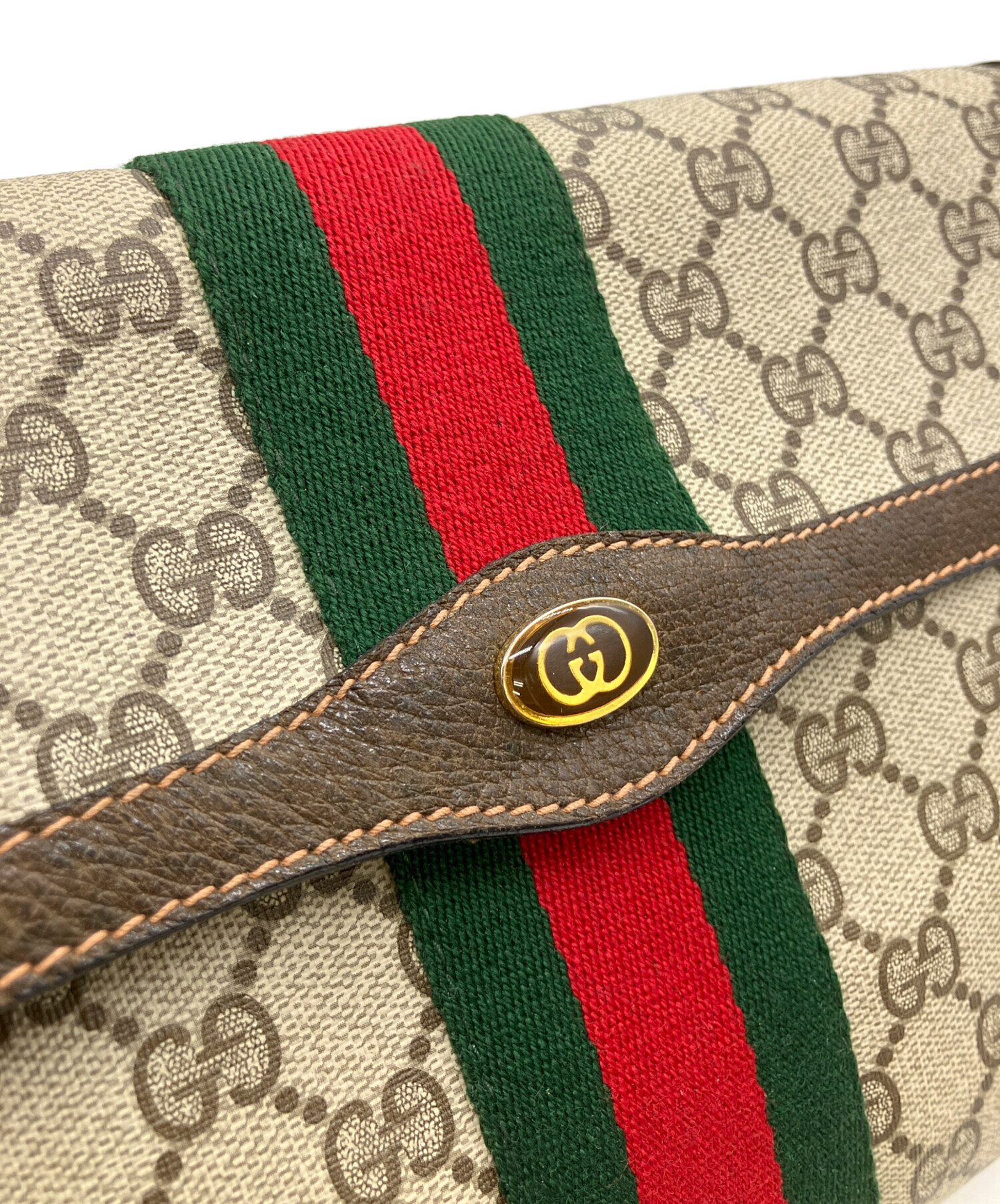 GUCCI GGパターン クラッチバッグ 中古・古着通販 GUCCI グッチ GG