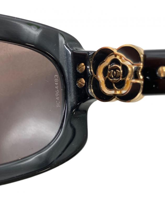 シャネル CHANEL サングラス サングラス 衣料品 メタル / アセテート レディース ブラック系 4281QH 108/33 【中古】 中古・古着通販】CHANEL (シャネル) サングラス ブラック｜ブランド