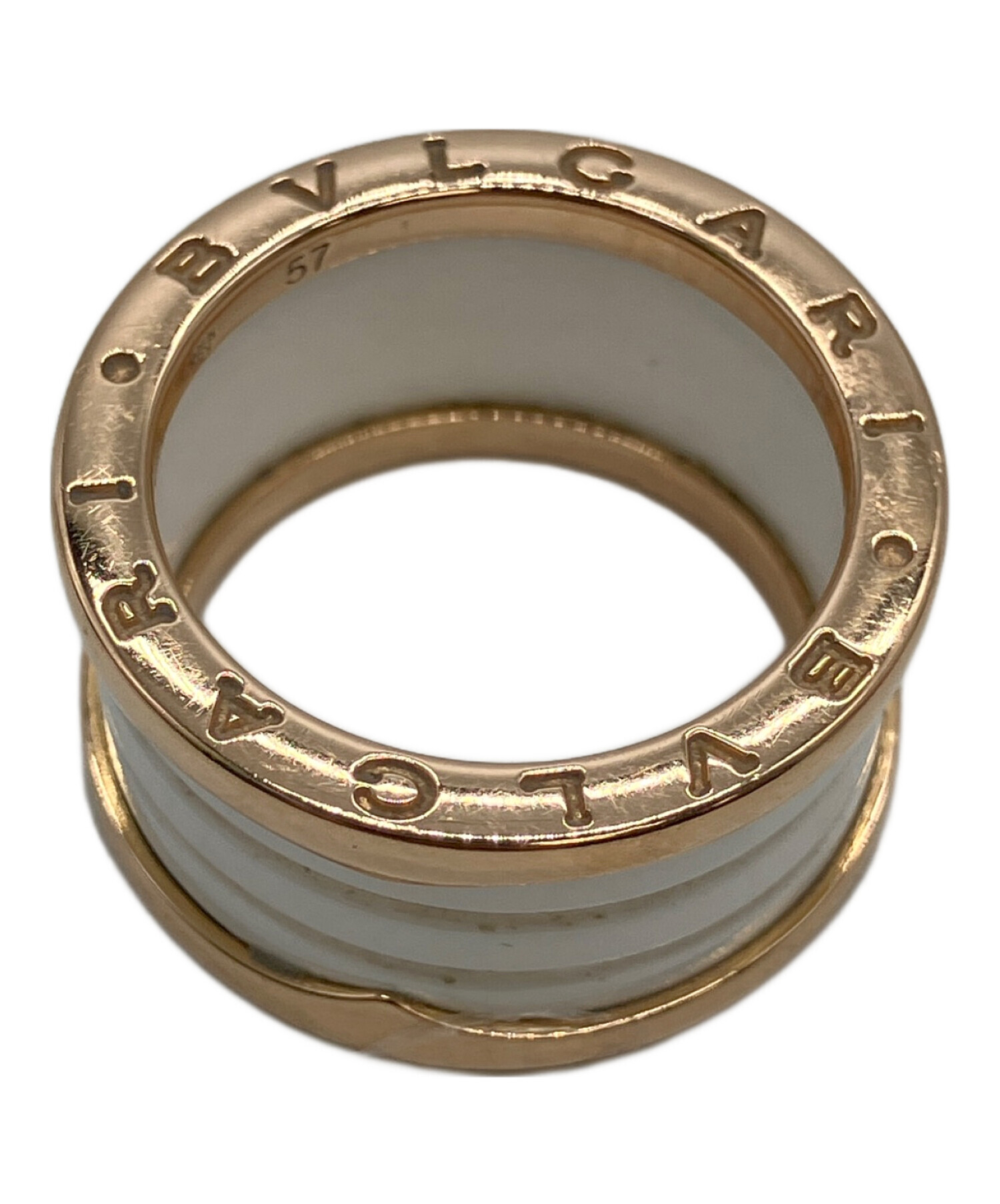 中古・古着通販】BVLGARI (ブルガリ) B.zero1 K18 リング サイズ:16号 