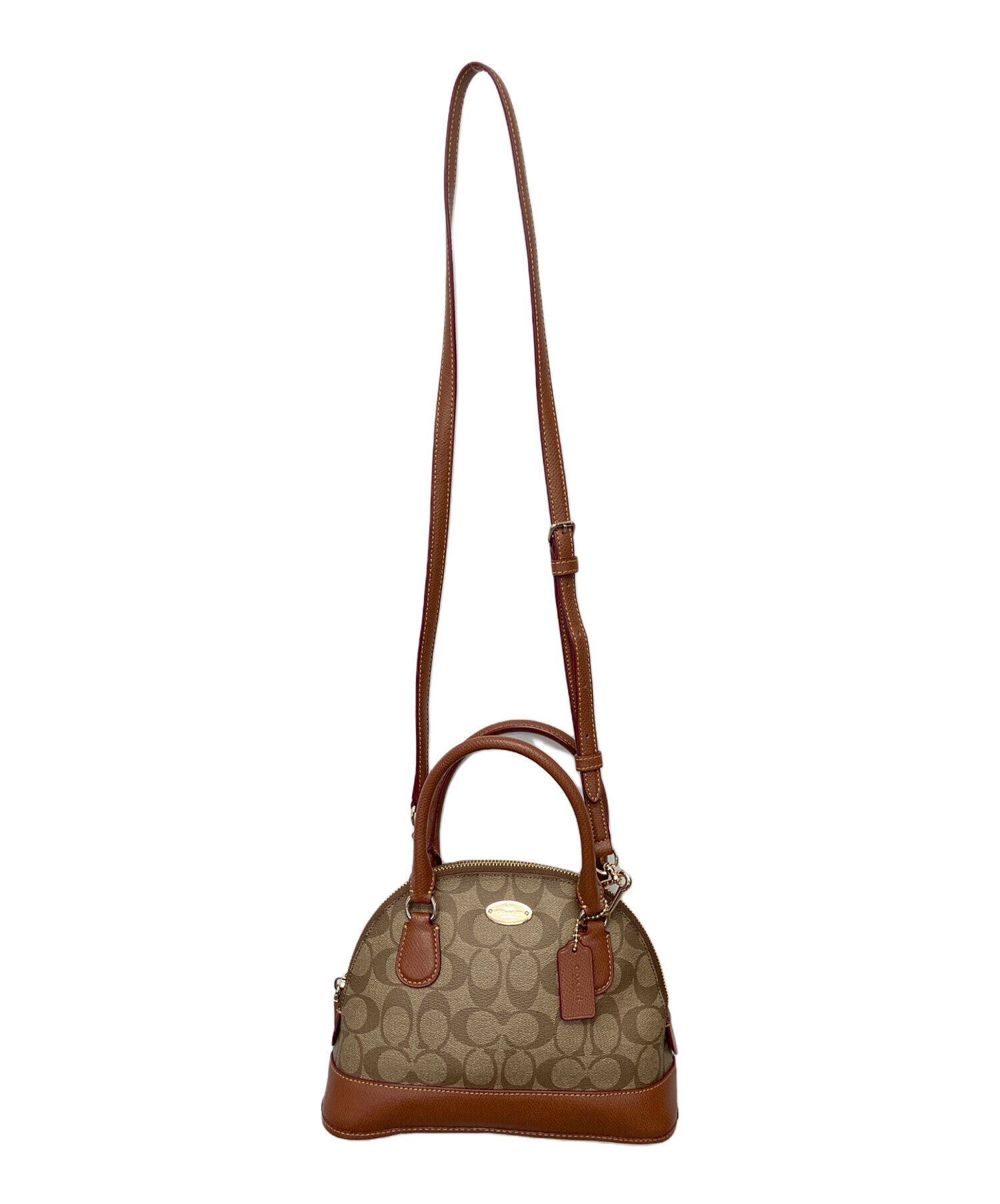 ★ コーチ シグネチャー ショルダーバック ブラウン コーチ ショルダーバッグ COACH CQ874 IMAA8 (コーチ)