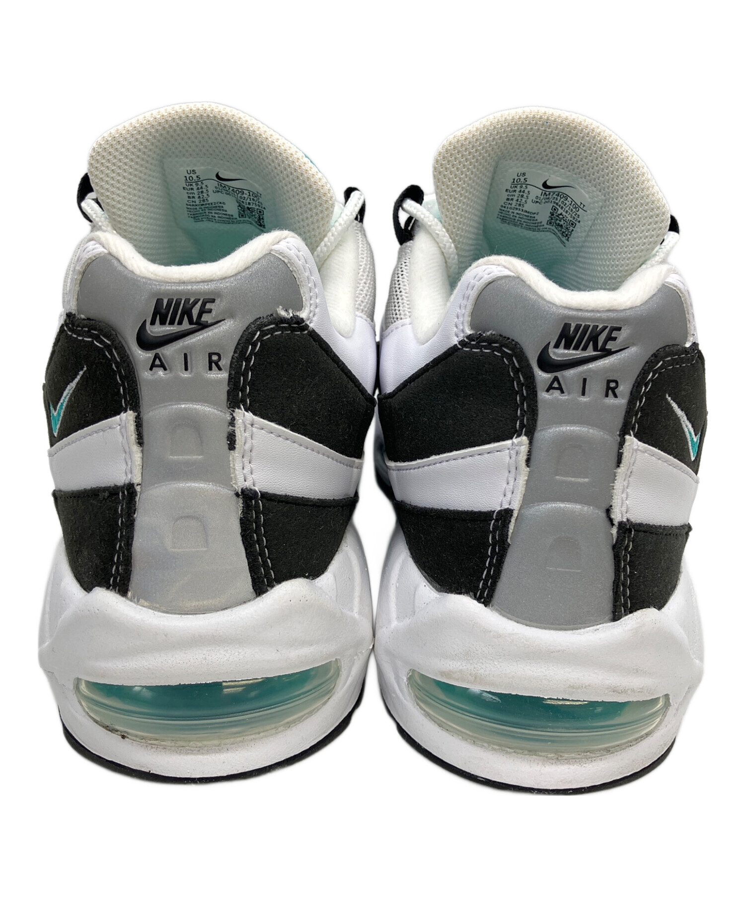 中古・古着通販】NIKE (ナイキ) AIR MAX 95 OG ホワイト サイズ:28.5cm 