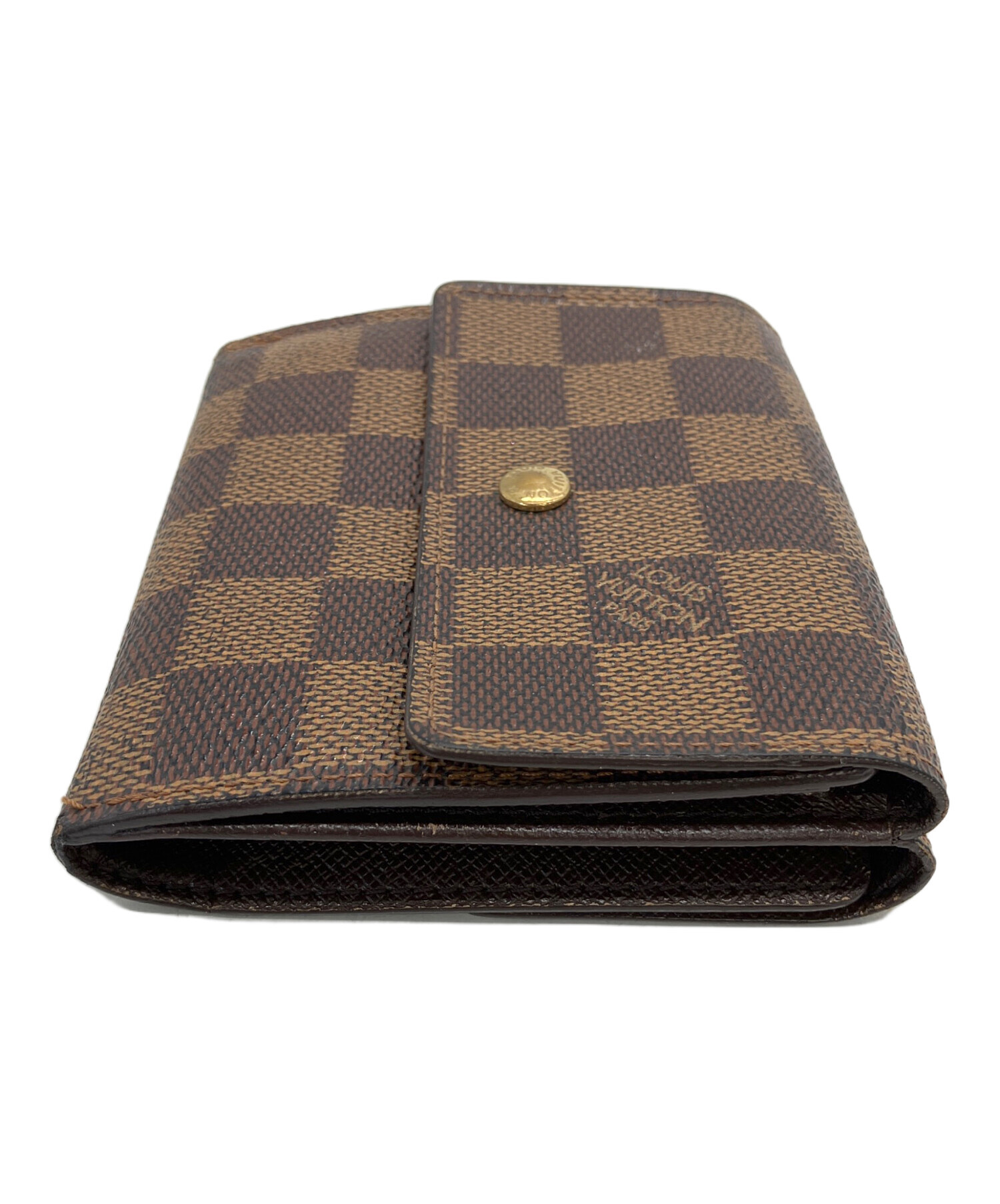 LOUIS VUITTON ルイヴィトン ポルトフォイユ・エリーズ ダミエ ルイヴィトンポルトフォイユエリーズ 14137 ブラウン ユニセックス