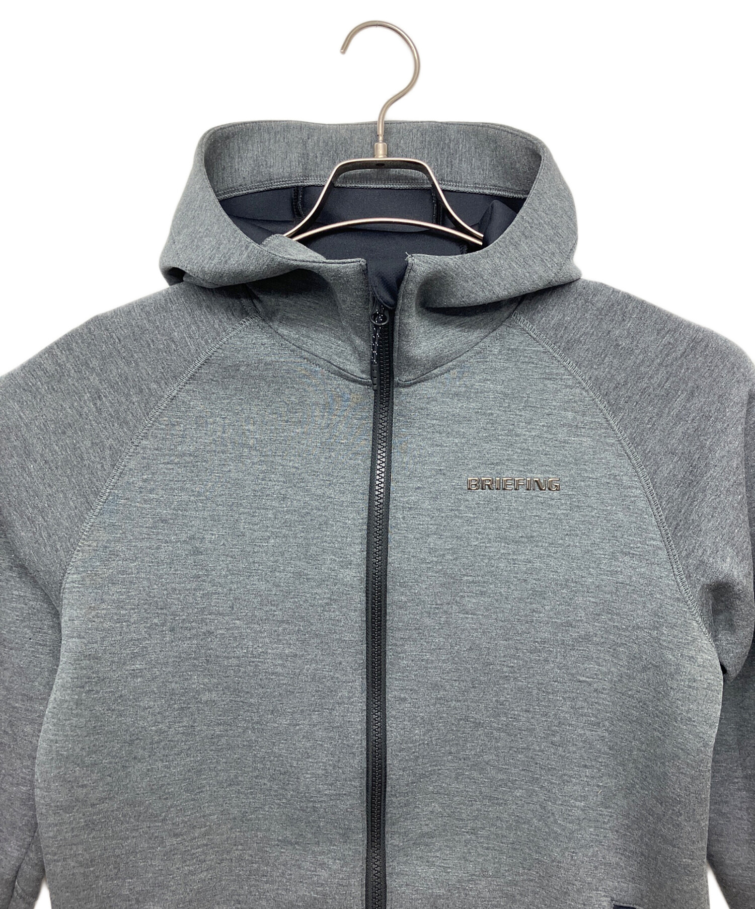 BRIEFING グレー パーカー、 中古・古着通販】BRIEFING