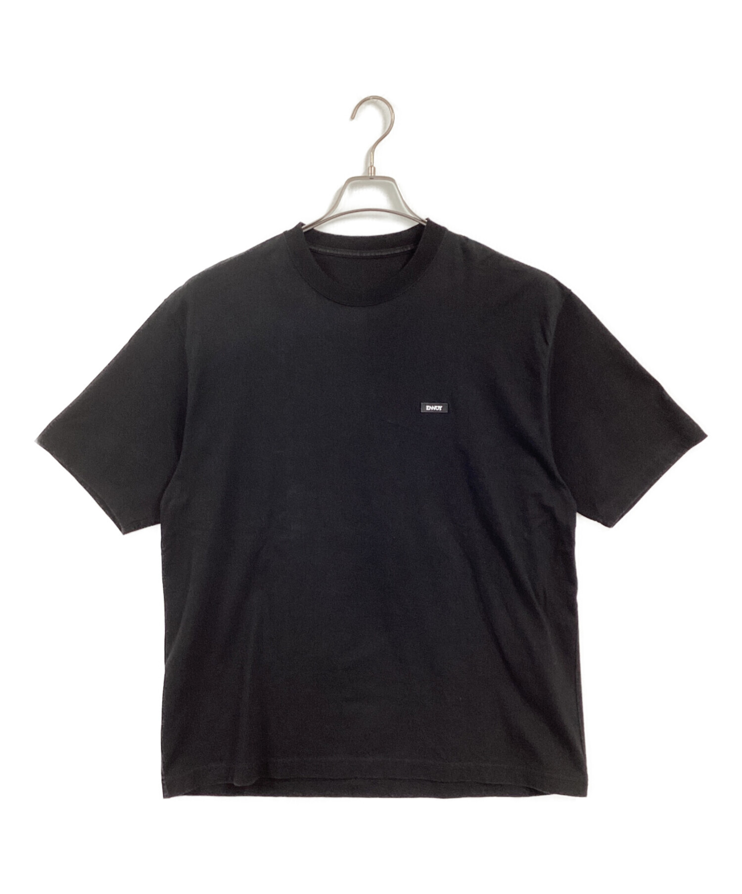 中古・古着通販】ENNOY (エンノイ) 半袖カットソー ブラック サイズ:L