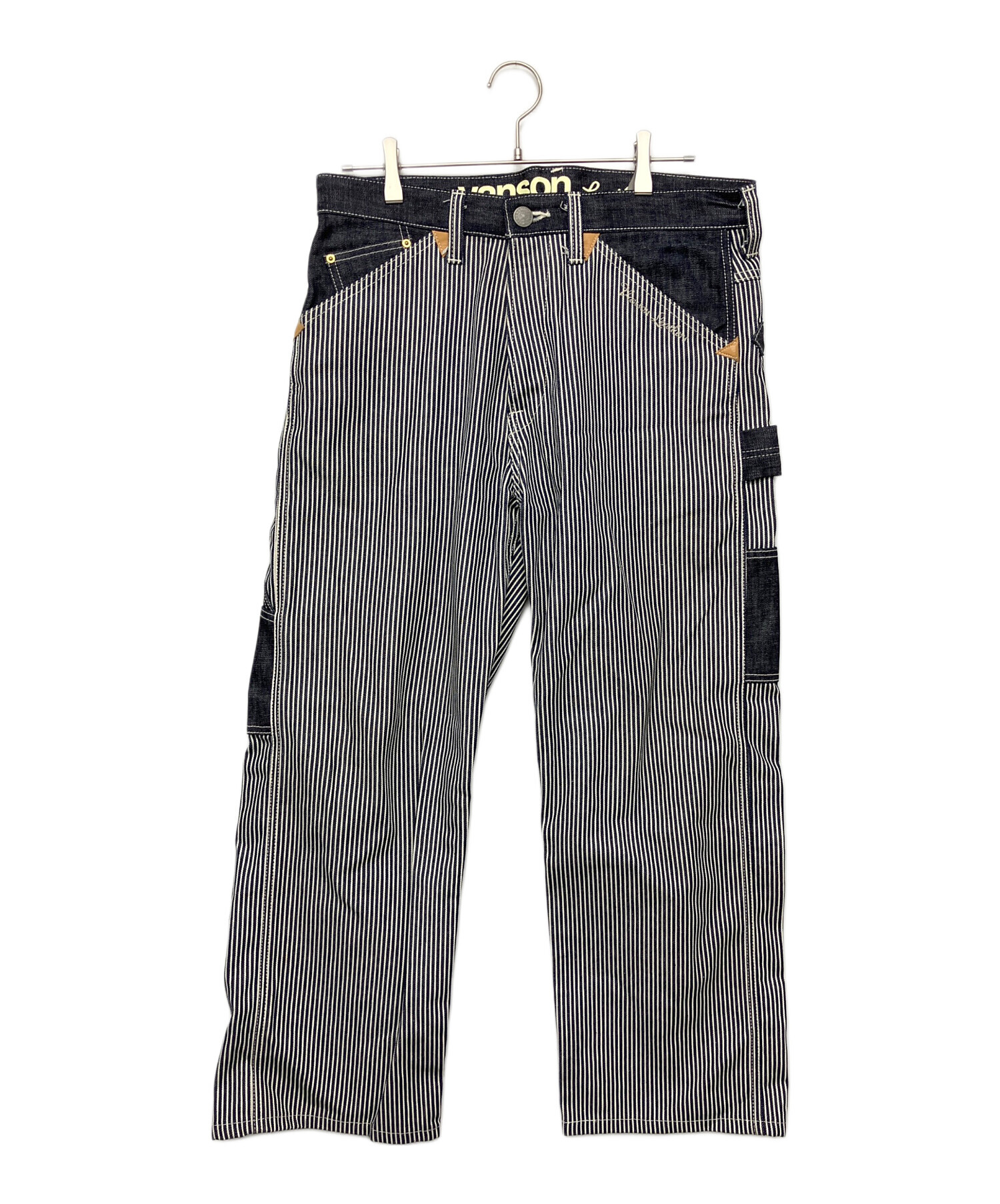 中古・古着通販】VANSON (バンソン) ヒッコリー ペインターパンツ