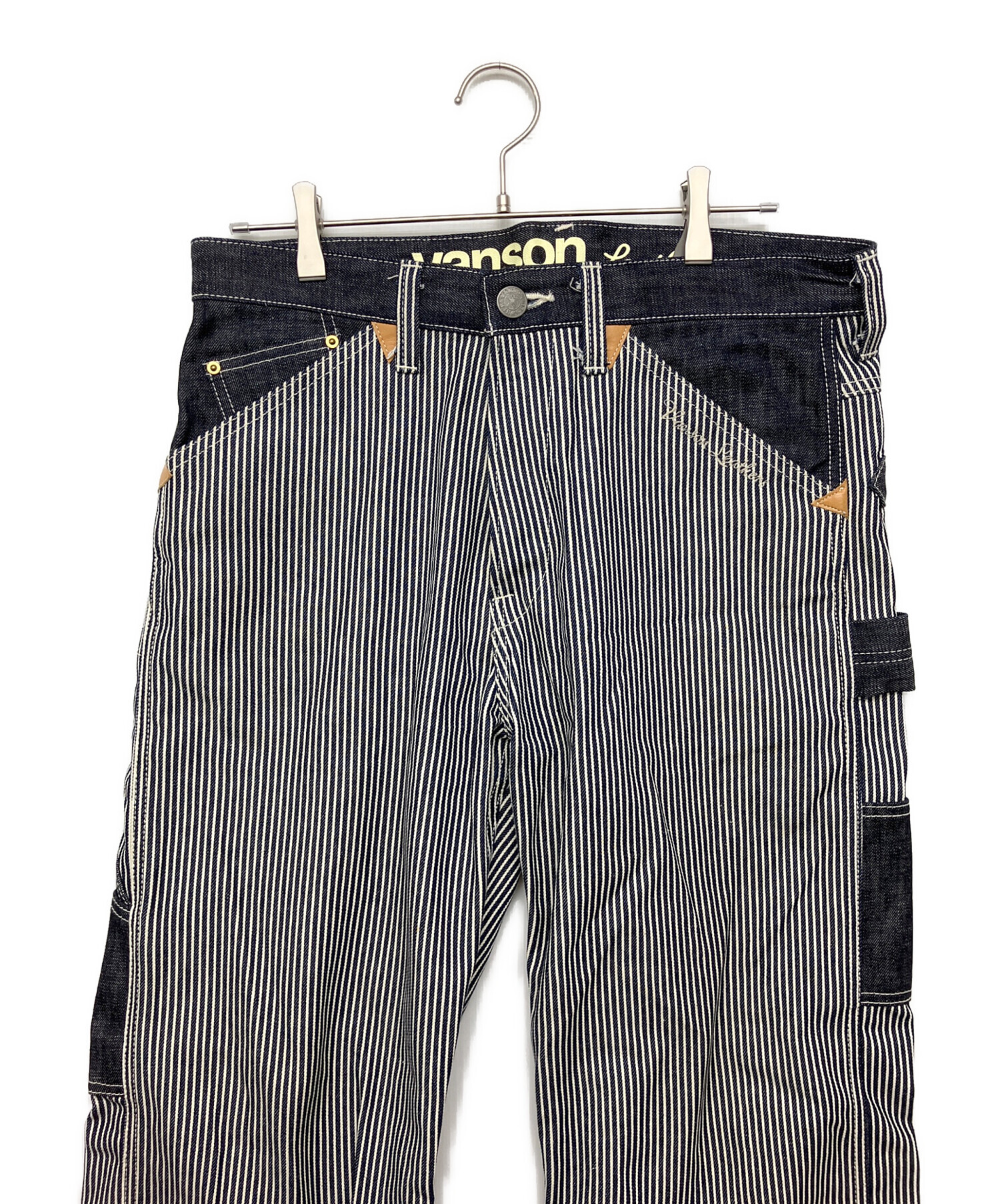 中古・古着通販】VANSON (バンソン) ヒッコリー ペインターパンツ