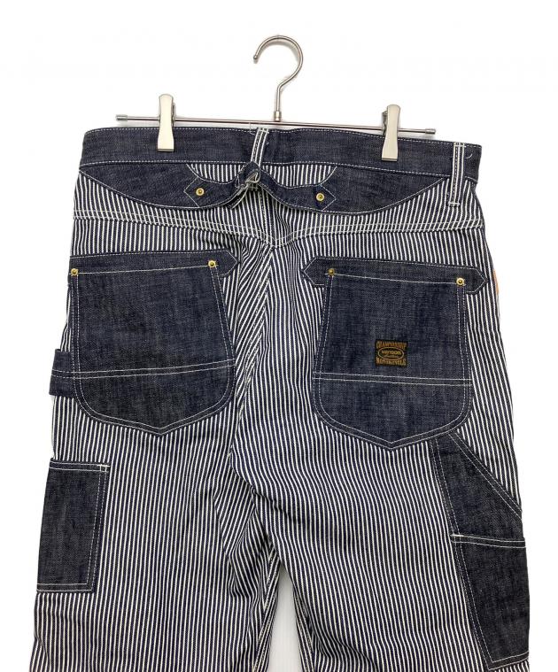 中古・古着通販】VANSON (バンソン) ヒッコリー ペインターパンツ