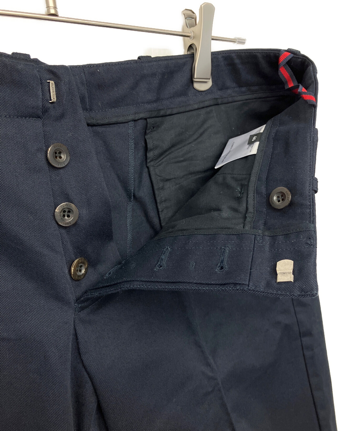 中古・古着通販】GUCCI (グッチ) ハーフパンツ ネイビー サイズ:L