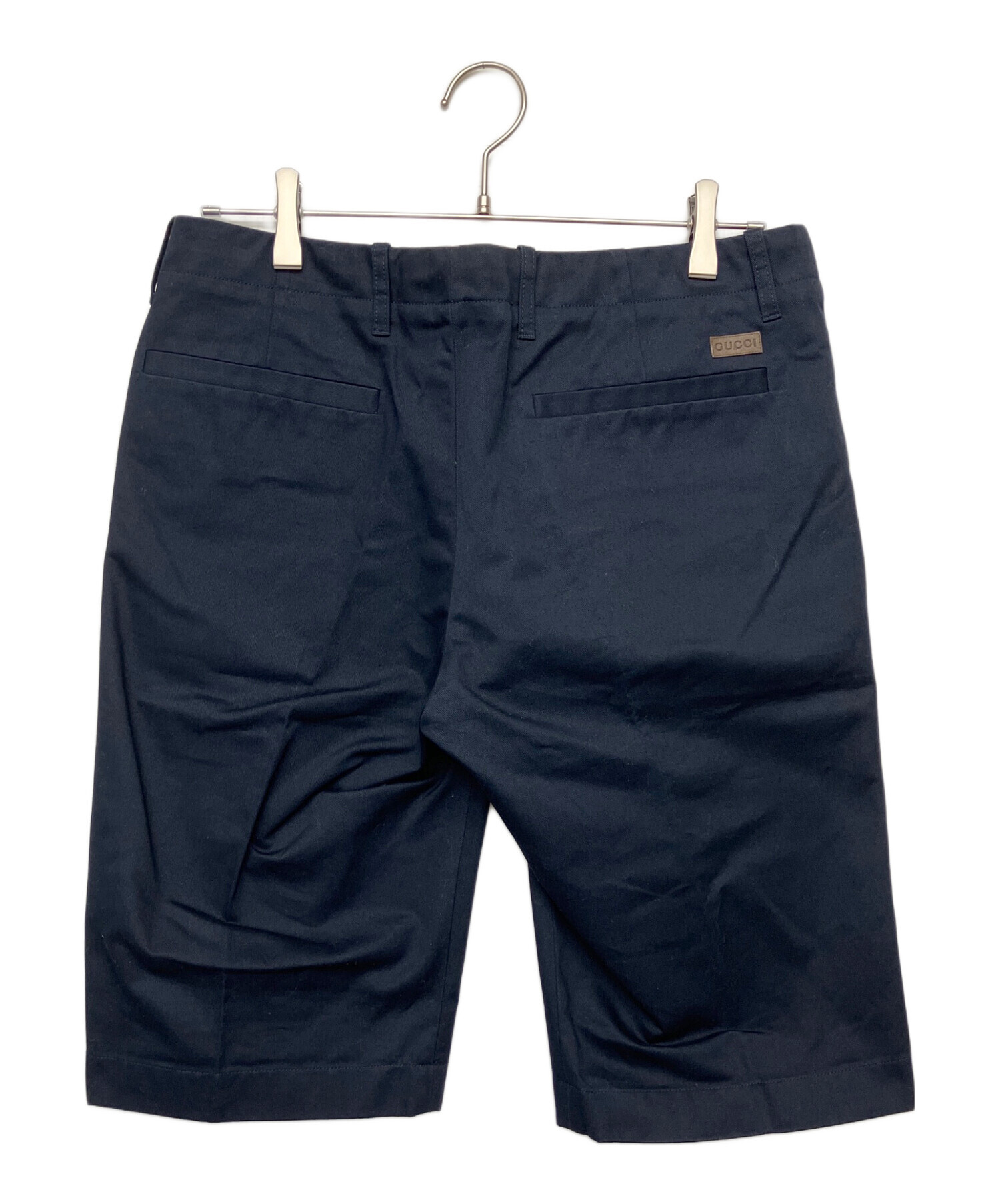 中古・古着通販】GUCCI (グッチ) ハーフパンツ ネイビー サイズ:L