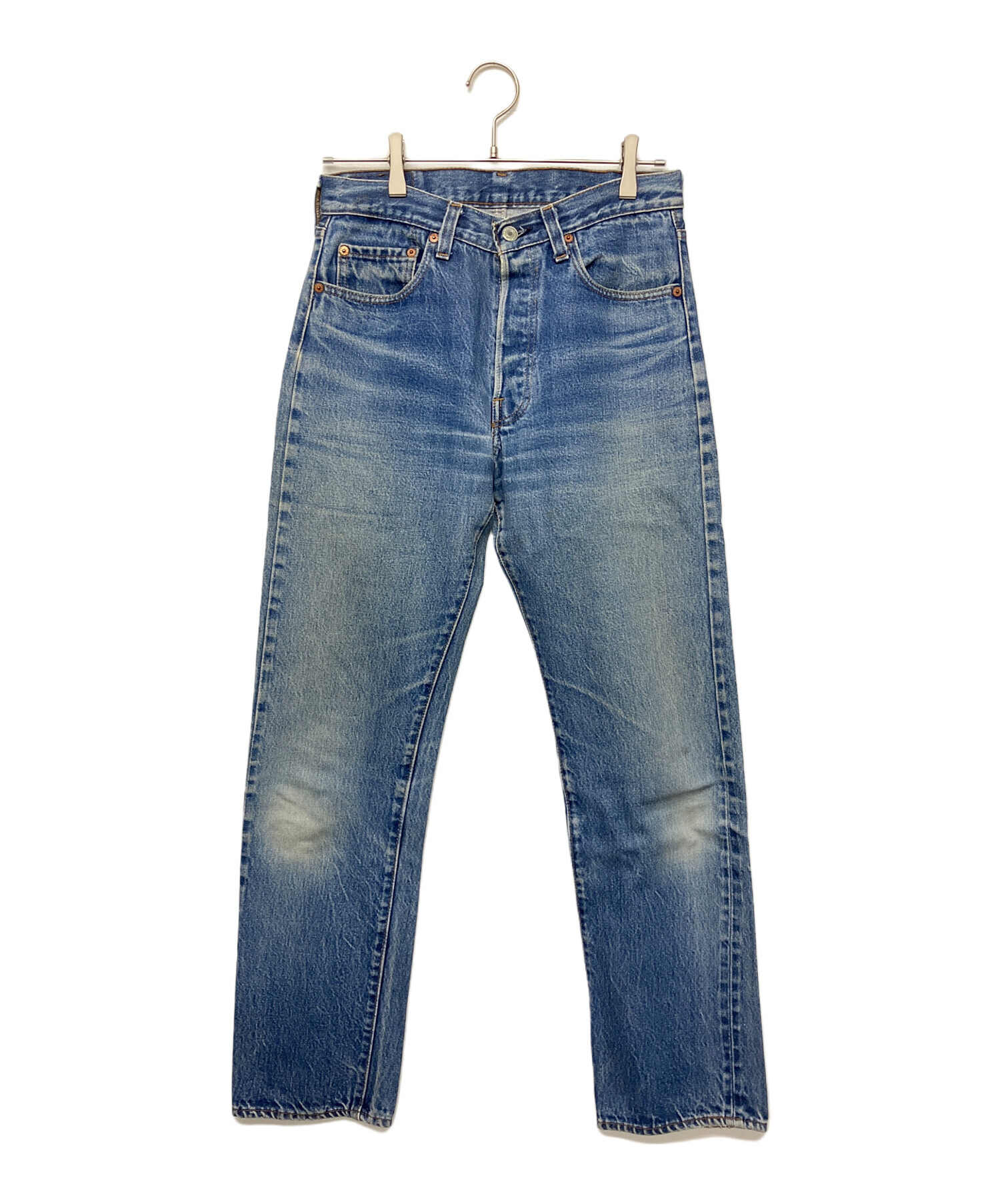 濃紺90s LEVI’S リーバイス 501 エルパソ 524 デニム 中古・古着通販】LEVI'S (リーバイス) 501デニムパンツ ボタン裏524