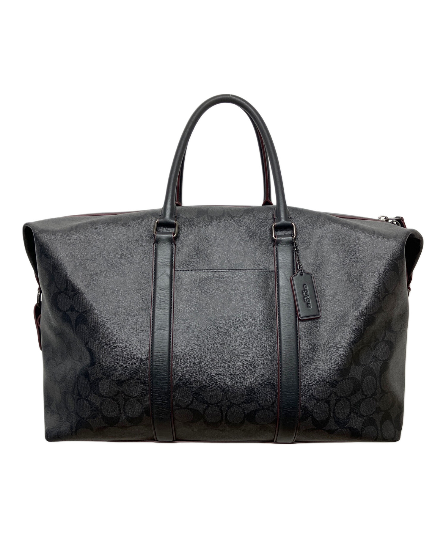 中古・古着通販】COACH (コーチ) シグネチャー ボストンバッグ 