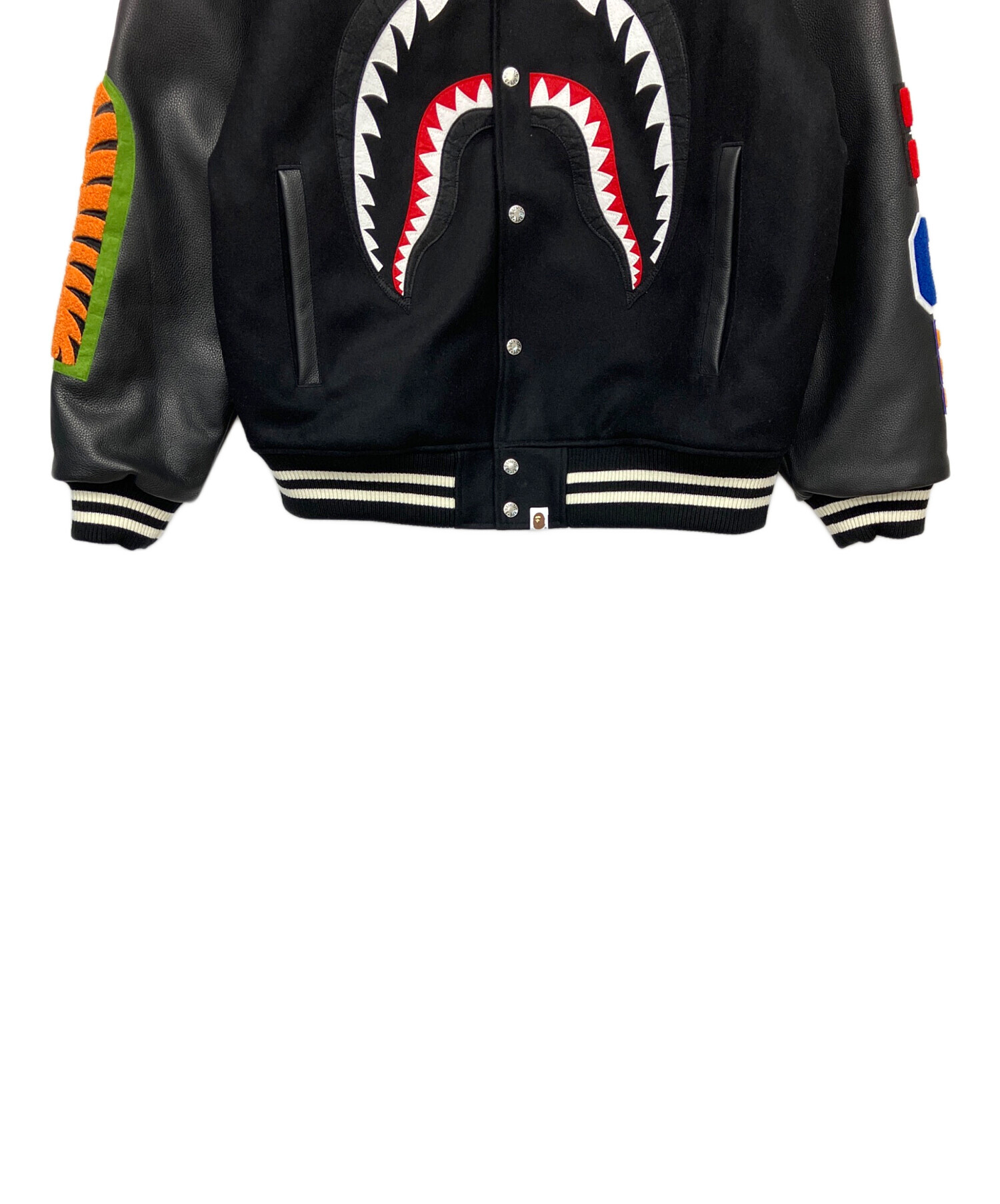 中古・古着通販】A BATHING APE (ア ベイシング エイプ) SHARK VARSITY 