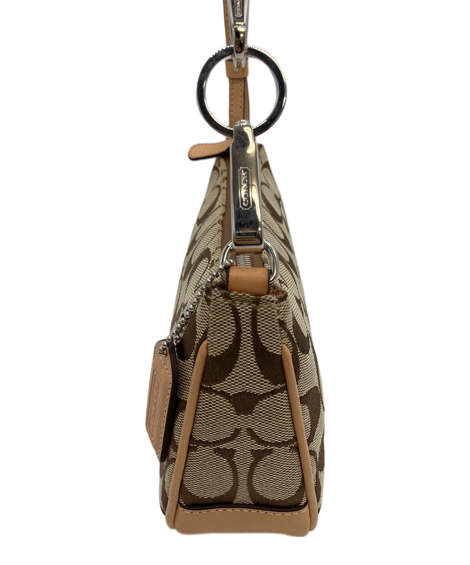 中古・古着通販】COACH (コーチ) シグネチャー ワンショルダーバッグ