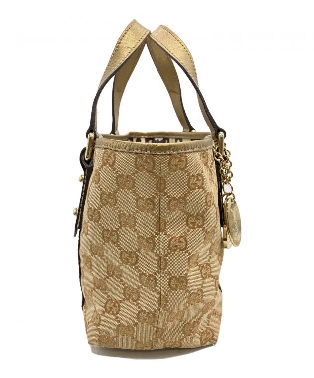 中古・古着通販】GUCCI (グッチ) シェリーライン ハンドバッグ