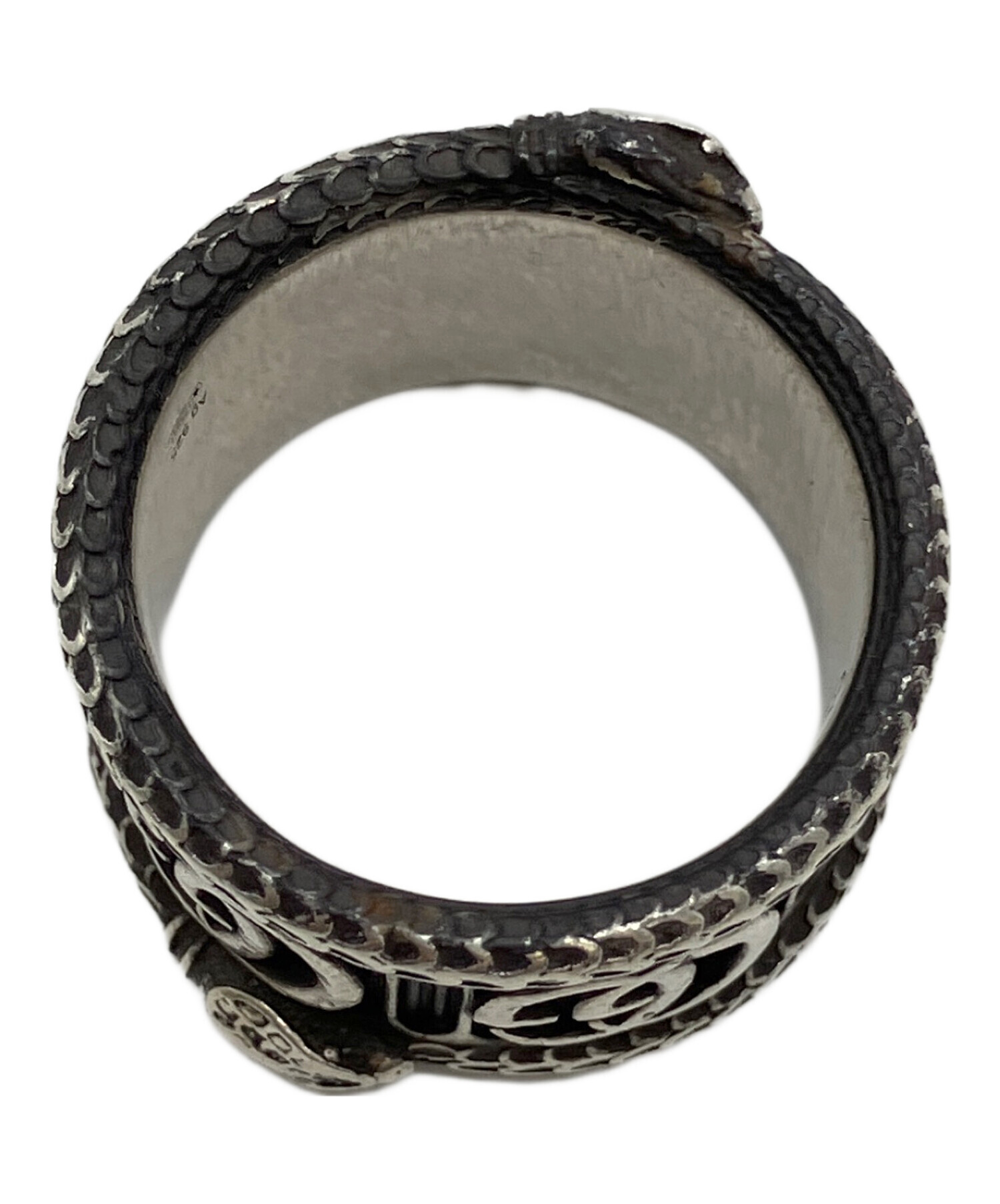 中古・古着通販】GUCCI (グッチ) ダブルGスネークリング サイズ:19号 