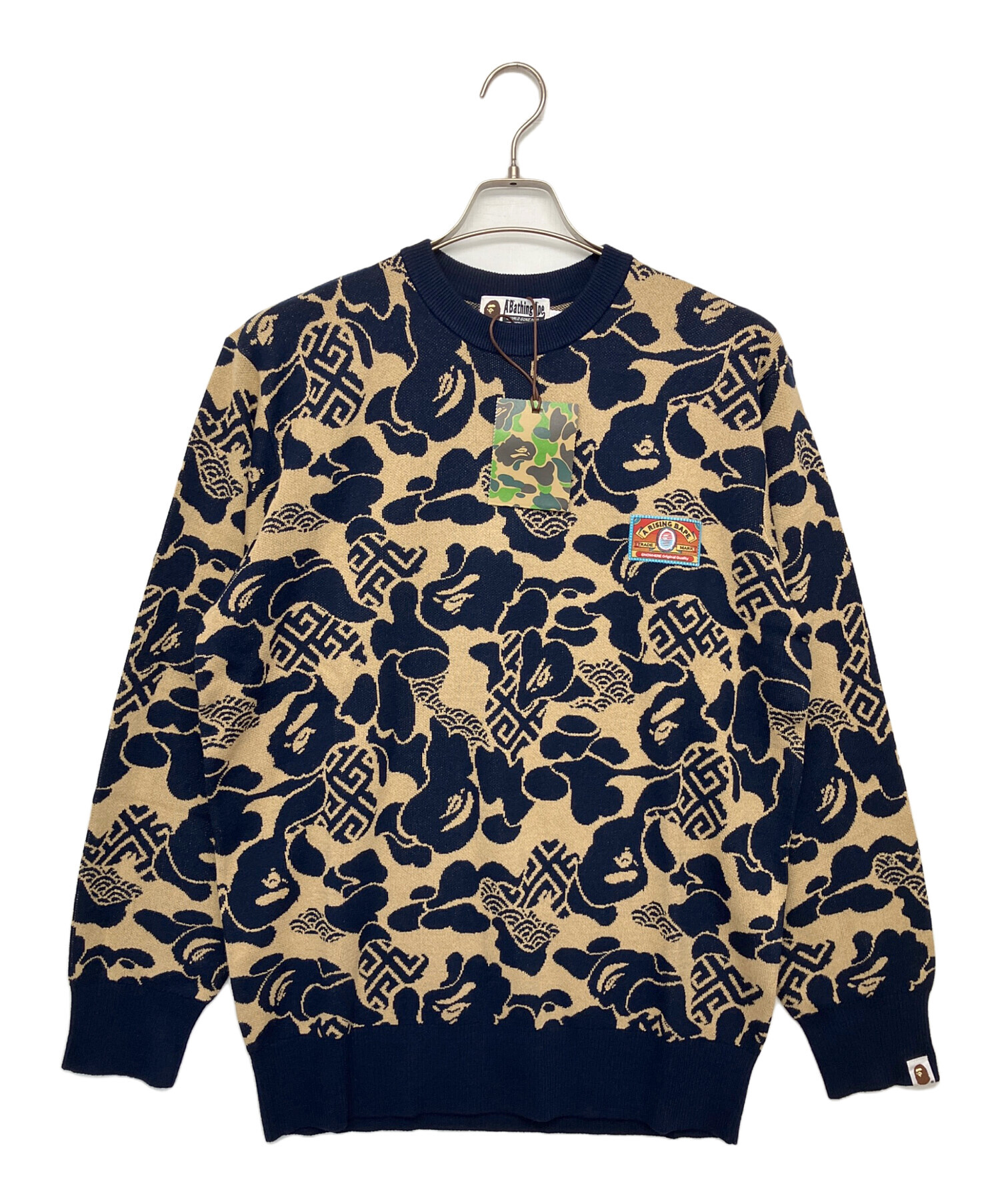 A BATHING APE ニット 中古・古着通販】A BATHING APE (アベイシングエイプ) ニット ネイビー