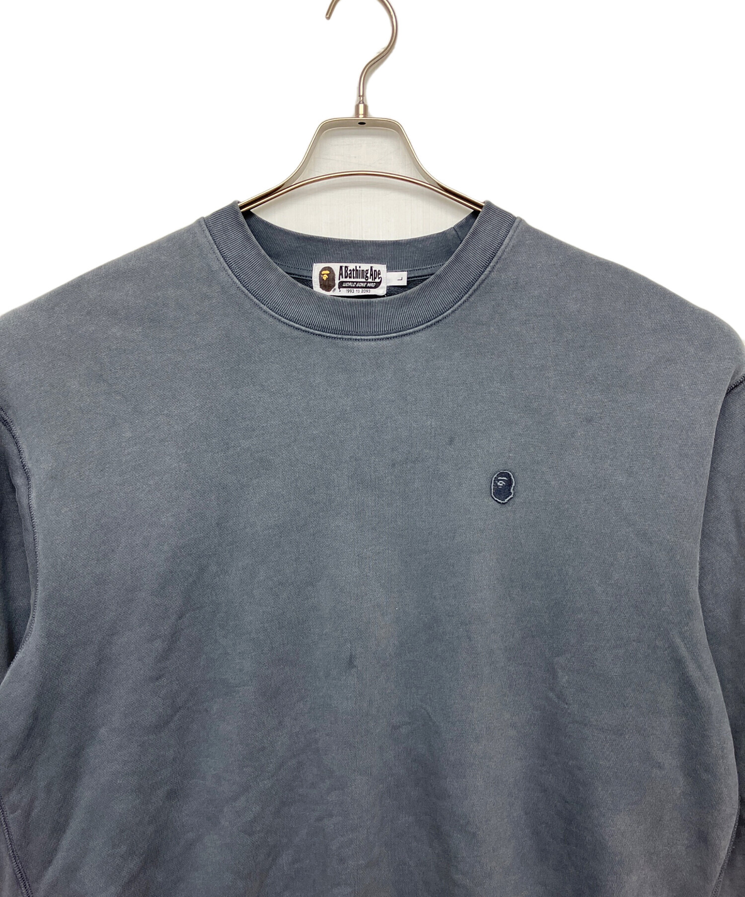 中古・古着通販】A BATHING APE (アベイシングエイプ) クルーネック 