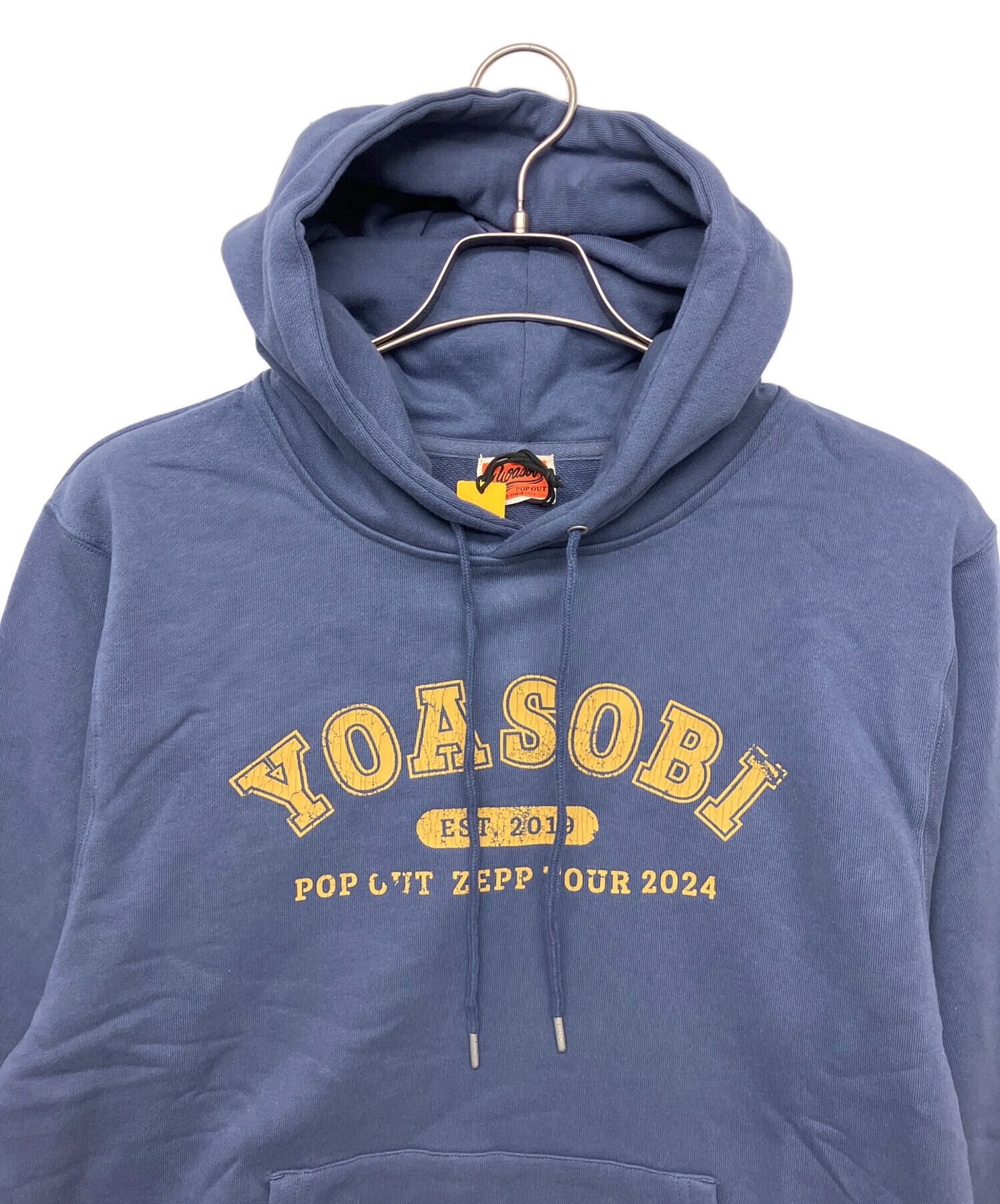 中古・古着通販】YOASOBI (ヨアソビ) プルオーバーパーカー ネイビー