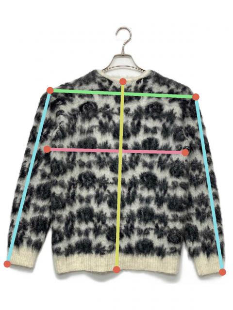 中古・古着通販】Needles (ニードルズ) モヘアカーディガン グレー