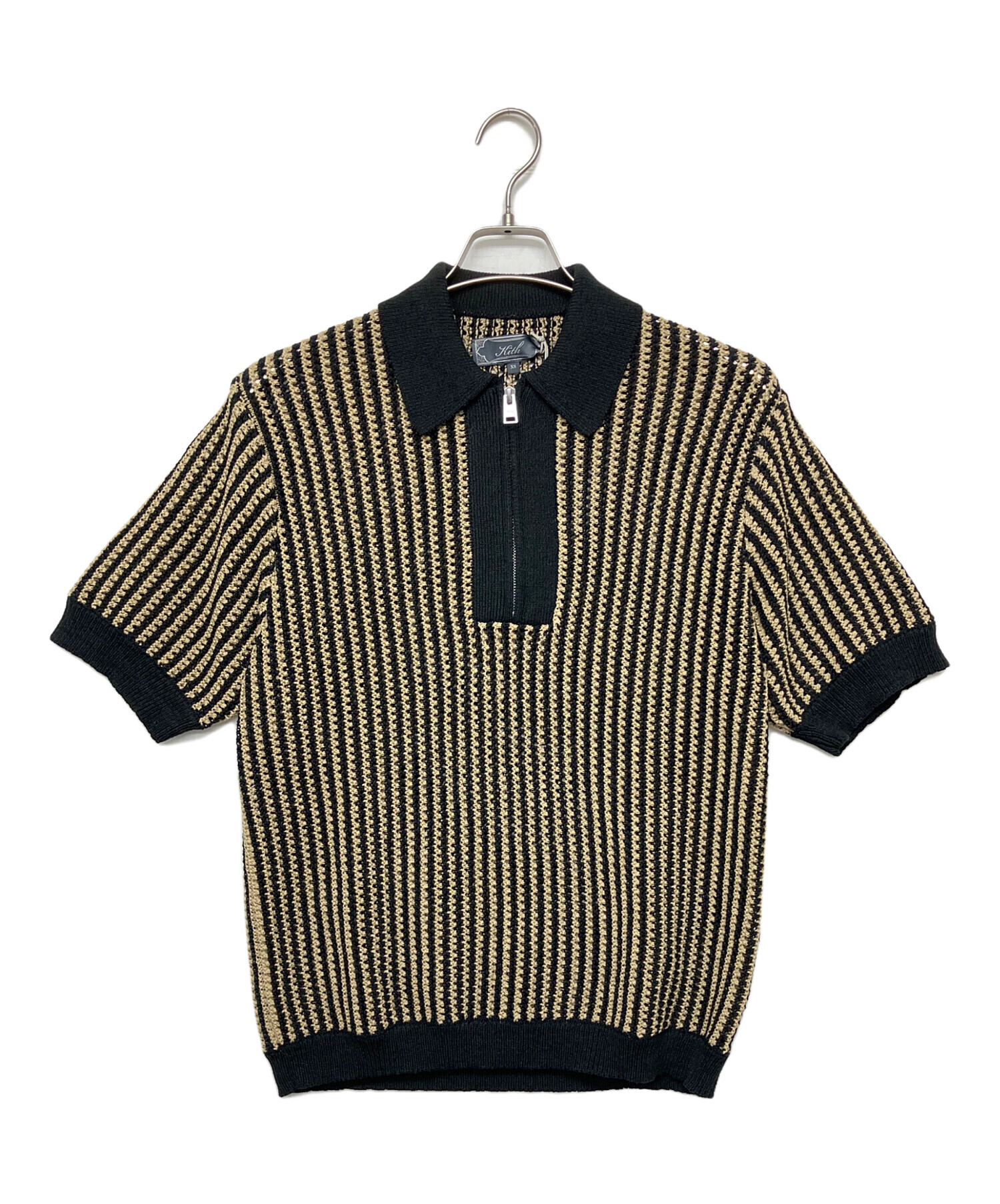 Kith Keyon Crochet Pullover Mサイズ 中古・古着通販】KITH (キス) Keyon Crochet Pullover ブラウン