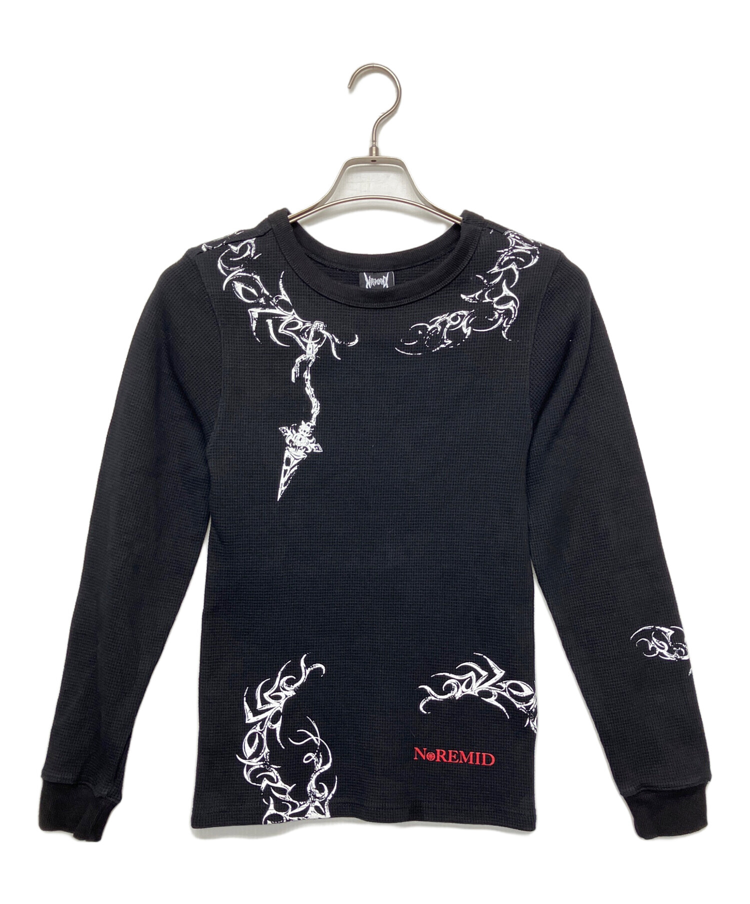 noremid サーマル 中古・古着通販】NOREMID (ノーリミッド) サーマルカットソー ブラック