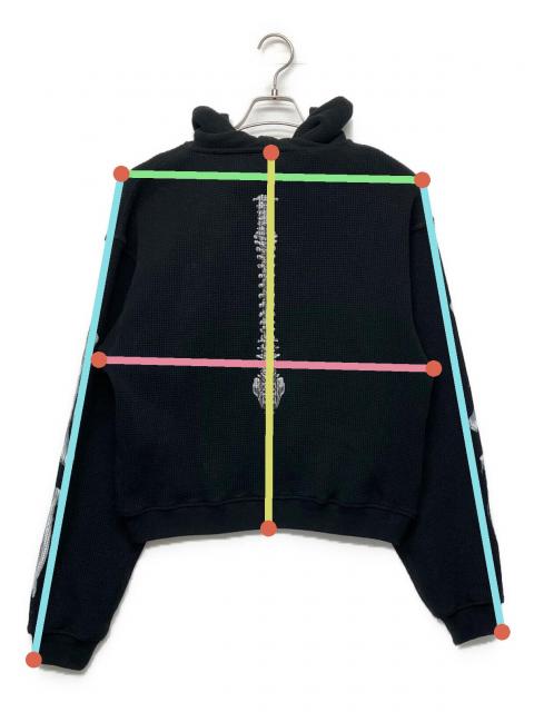 中古・古着通販】Noremid (ノーリミッド) ボーンパーカー ブラック