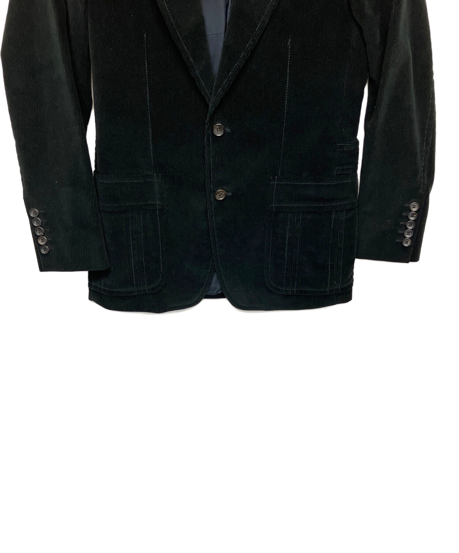 中古・古着通販】GUCCI (グッチ) テーラードジャケット ブラック
