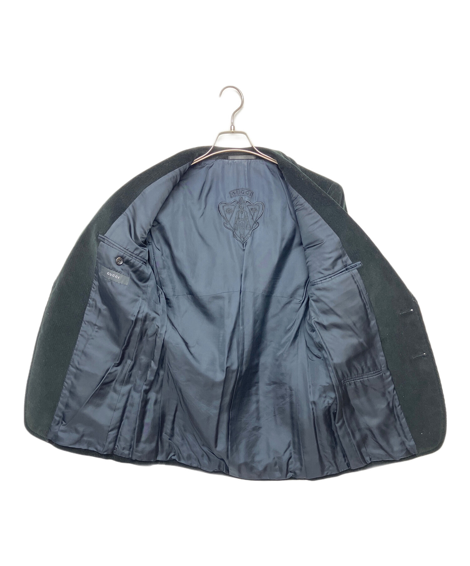 中古・古着通販】GUCCI (グッチ) テーラードジャケット ブラック