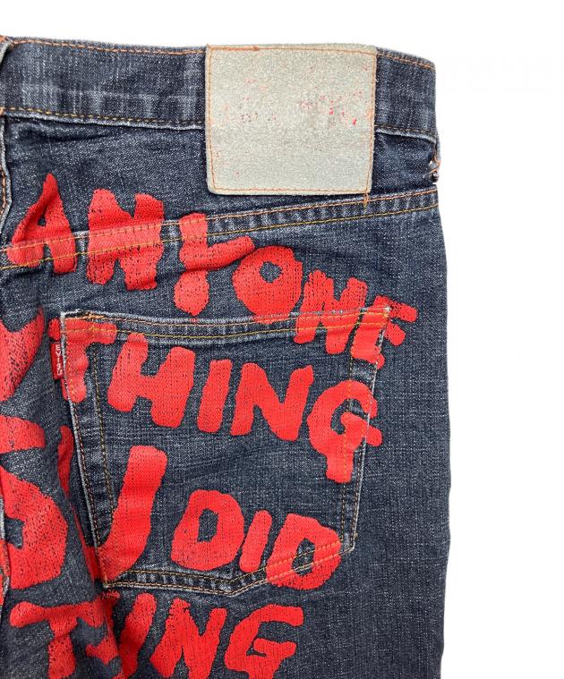 エヴィス　デニム キャディバッグ スタンド機能　グローブ等おまけ付　EVISU EVISU(エヴィス) デニムキャディバッグゴルフバッグ インディゴ