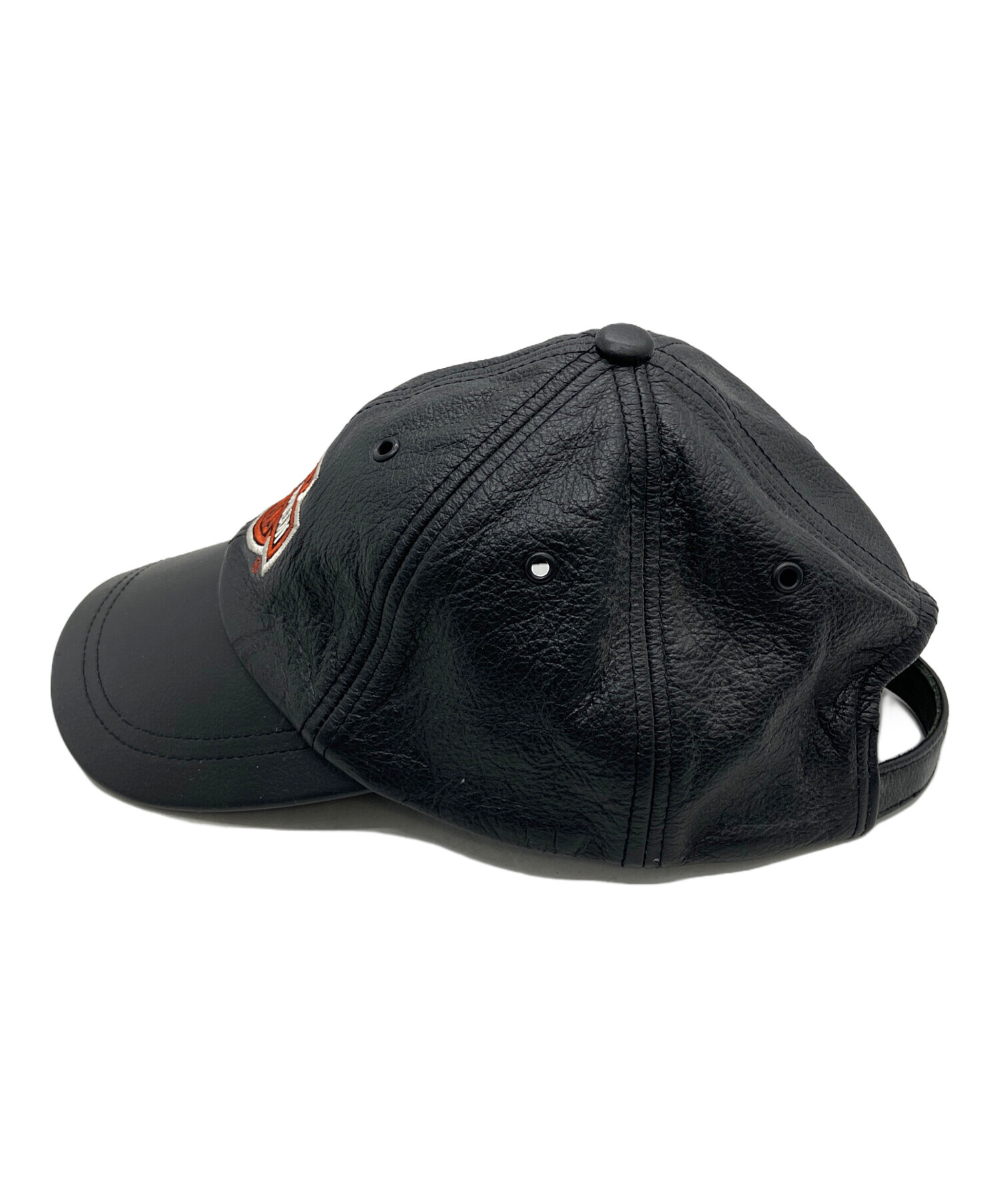 【90s】HARLEY-DAVIDSON ハーレー キャップ ヌバックレザー 中古・古着通販】HARLEY-DAVIDSON (ハーレーダビッドソン) レザー