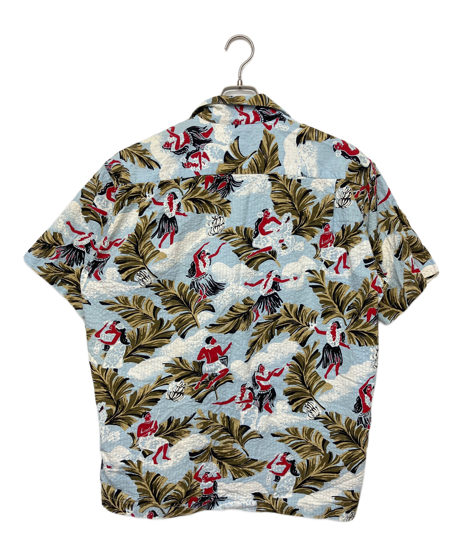 中古・古着通販】stussy (ステューシー) アロハシャツ 90s 紺タグ
