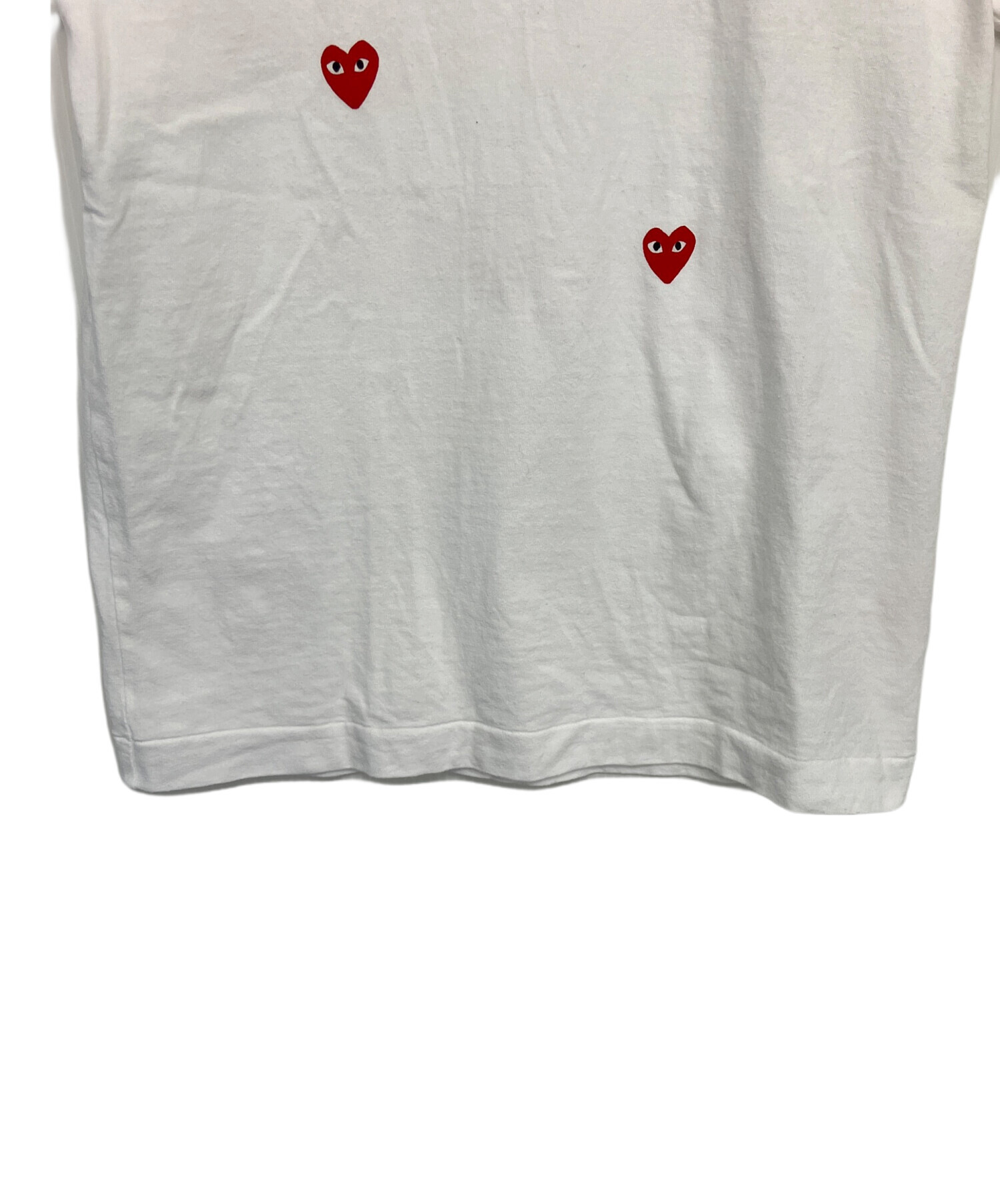【未使用タグ付き】Play Comme des Garcons PLAY COMME des GARCONS プレイ コム デ ギャルソン Tシャツ 赤ハート
