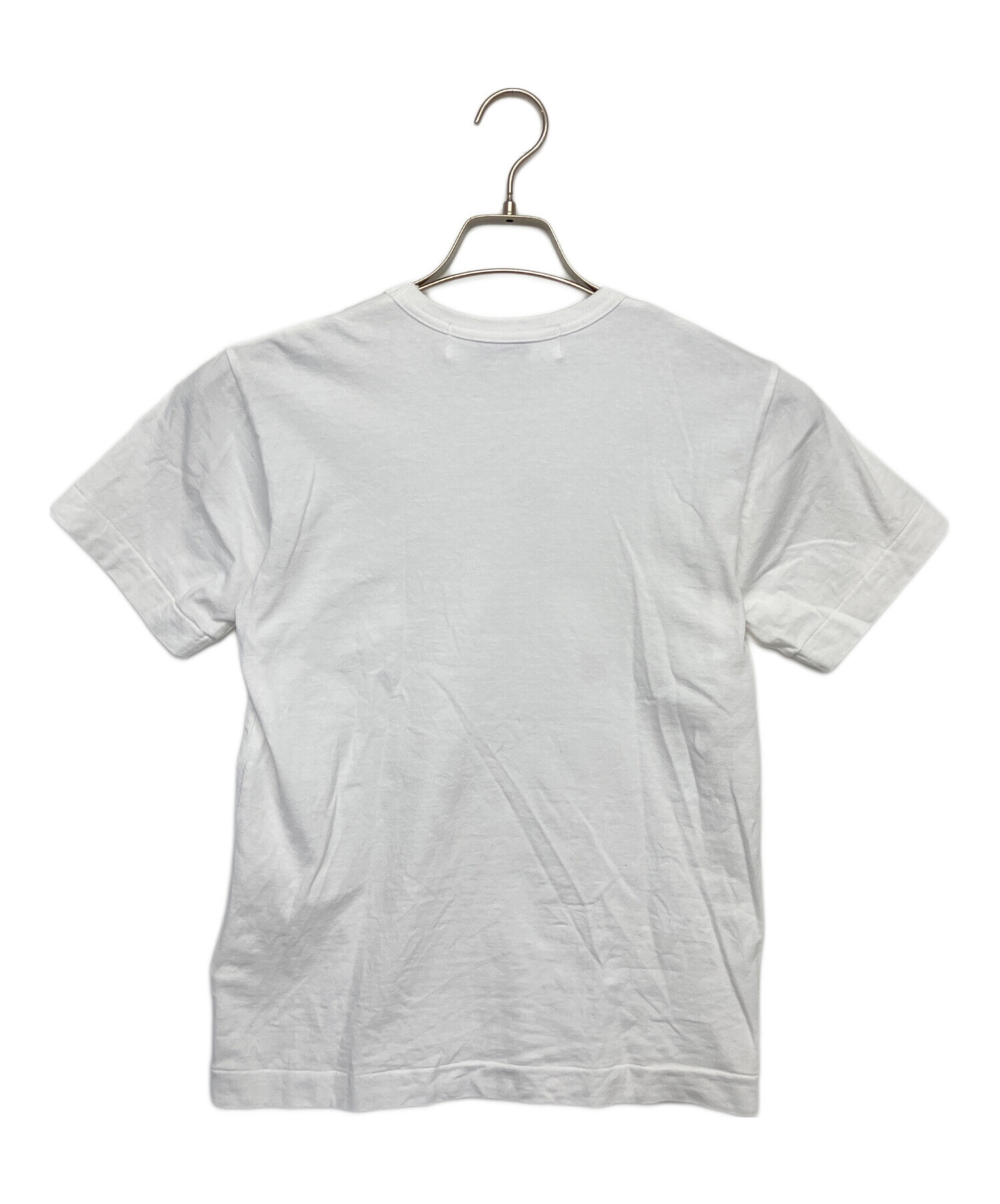 COMME des GARÇONS 半袖Tシャツ カットソー ホワイト XS Buy Comme des Garcons Play Small Red Heart T-Shirt White in white