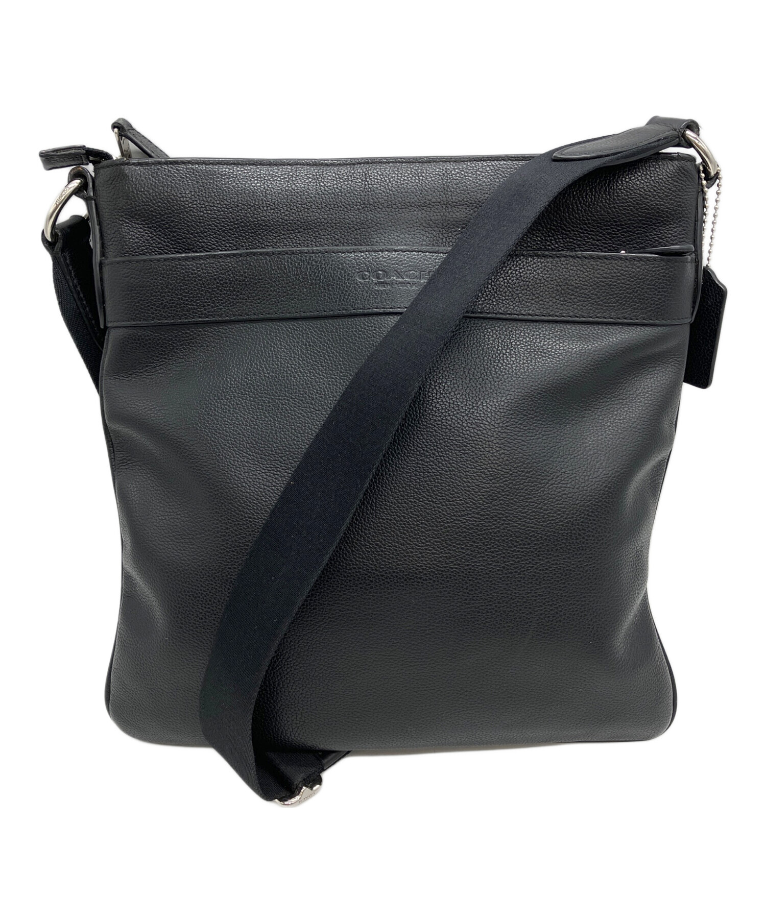 中古・古着通販】COACH (コーチ) ショルダーバッグ ブラック｜ブランド 