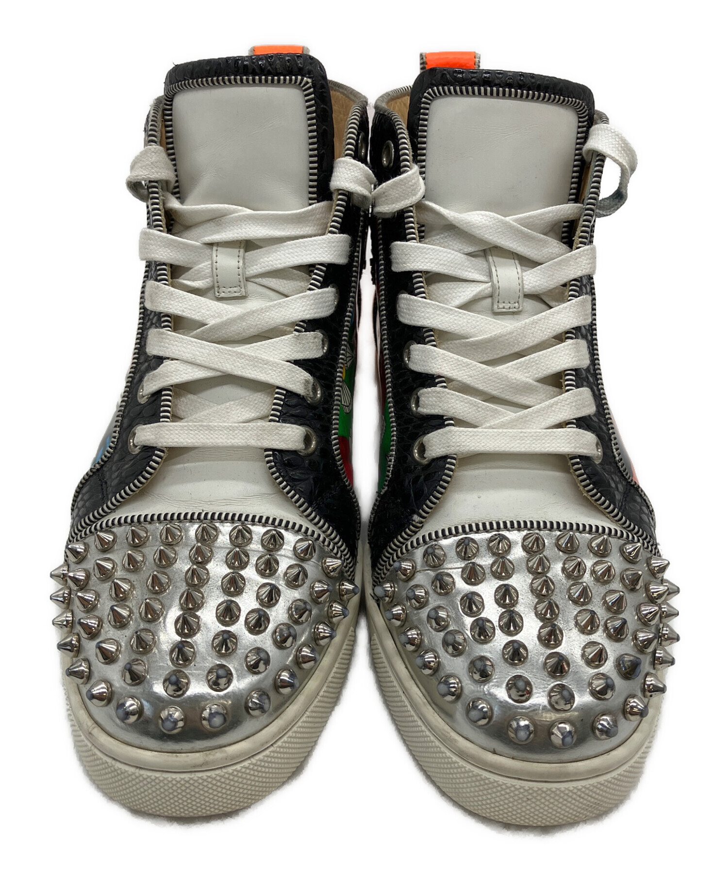 【貴重】Christian Louboutin スタッズ ハイカット スニーカー 中古・古着通販】Christian Louboutin (クリスチャン・ルブタン