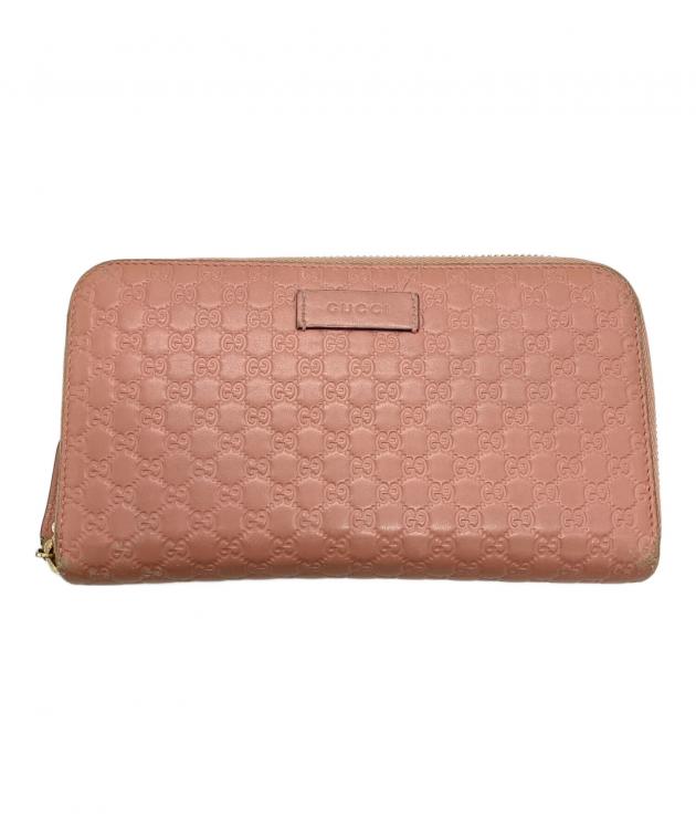 GUCCI グッチ 財布・ケース  ピンク 【古着】【中古】【送料無料】 中古・古着通販】GUCCI (グッチ) 2つ折り財布 ショッキングピンク