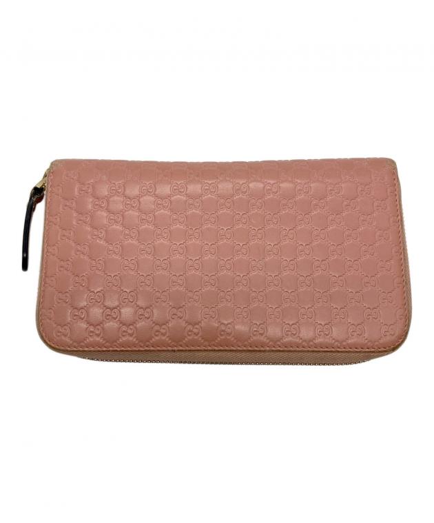 中古・古着通販】GUCCI (グッチ) 長財布 ピンク｜ブランド・古着通販