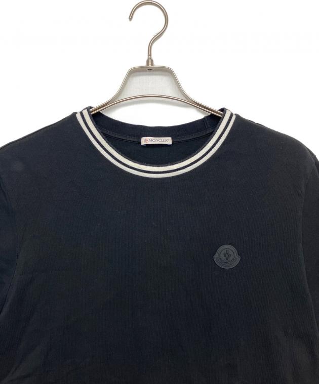 中古・古着通販】MONCLER (モンクレール) 半袖カットソー ブラック