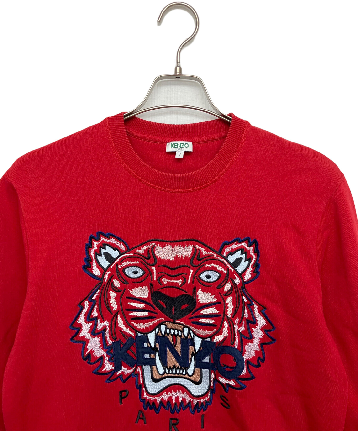 KENZO ケンゾー Tシャツ・カットソー M 赤 【古着】【中古】【送料無料】 中古・古着通販】KENZO (ケンゾー) ロングスリーブTシャツ レッド