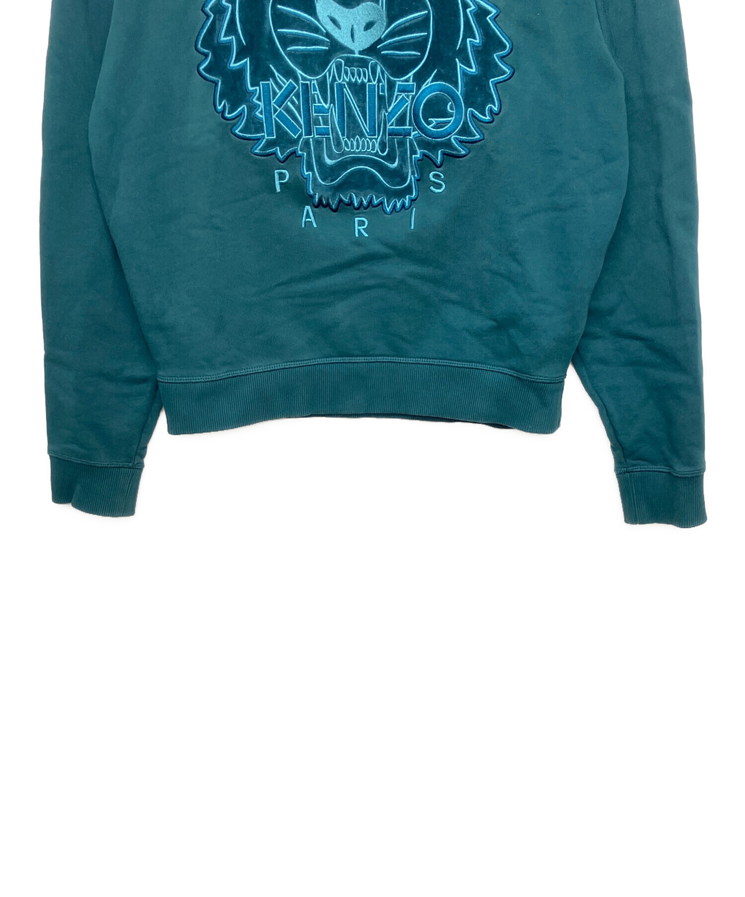 中古・古着通販】KENZO (ケンゾー) クルーネックスウェット グリーン