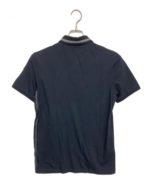 中古・古着通販】GUCCI (グッチ) ワンポイントポロシャツ ブラック