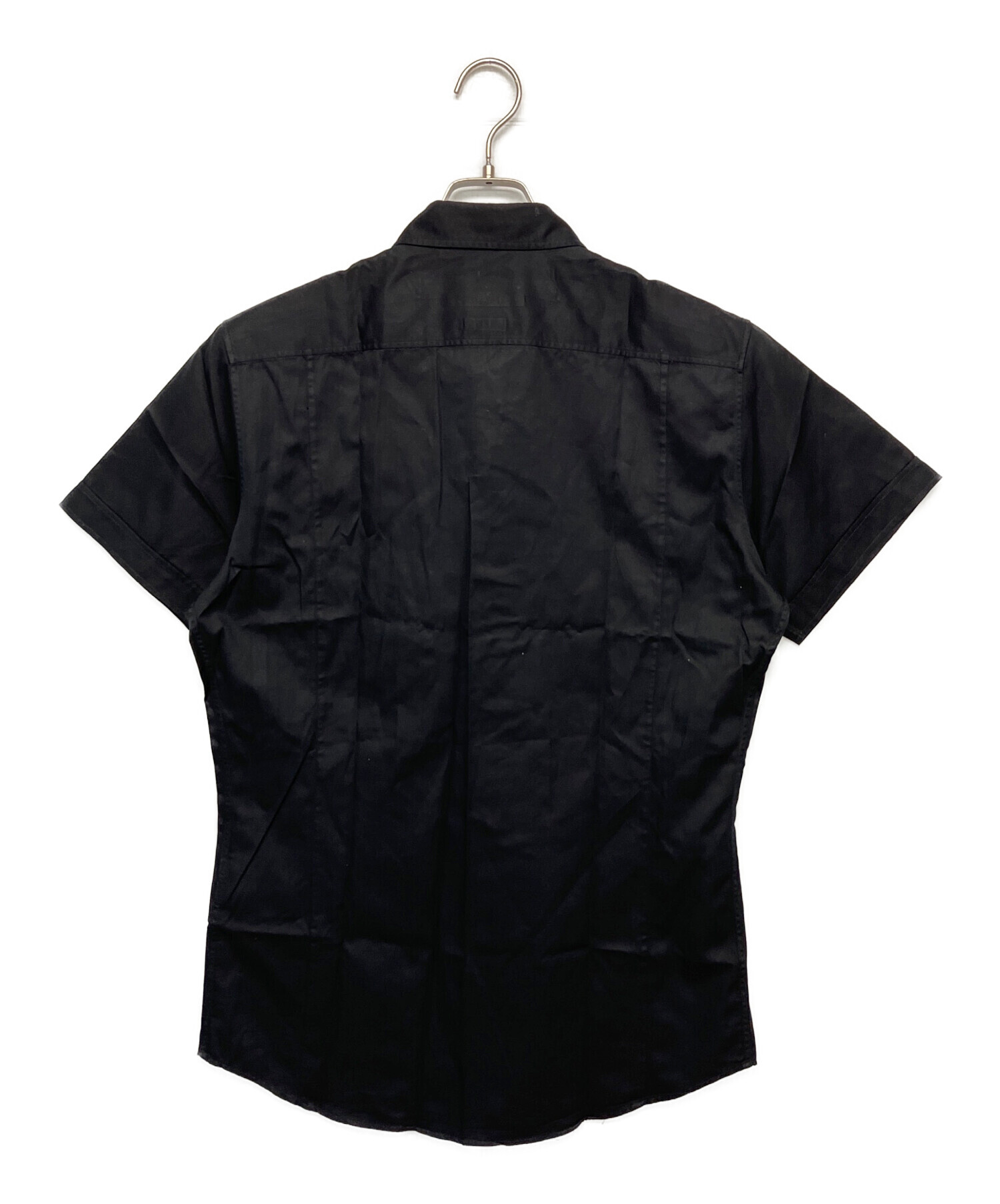 中古・古着通販】GUCCI (グッチ) 半袖シャツ ブラック サイズ:42