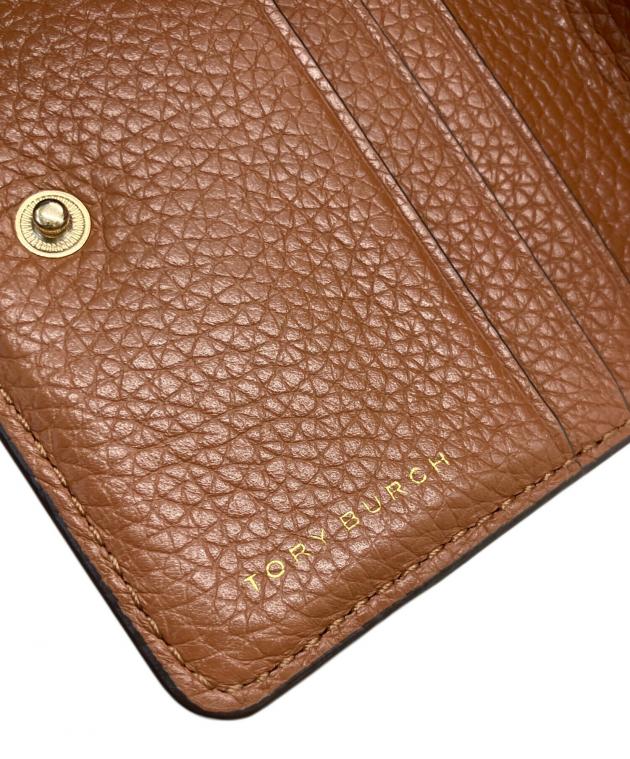 TORY BURCH トリーバーチ 財布・ケース - 茶系 【古着】【中古】 中古・古着通販】TORY BURCH (トリーバーチ) TORY BURCH 2つ折り財布