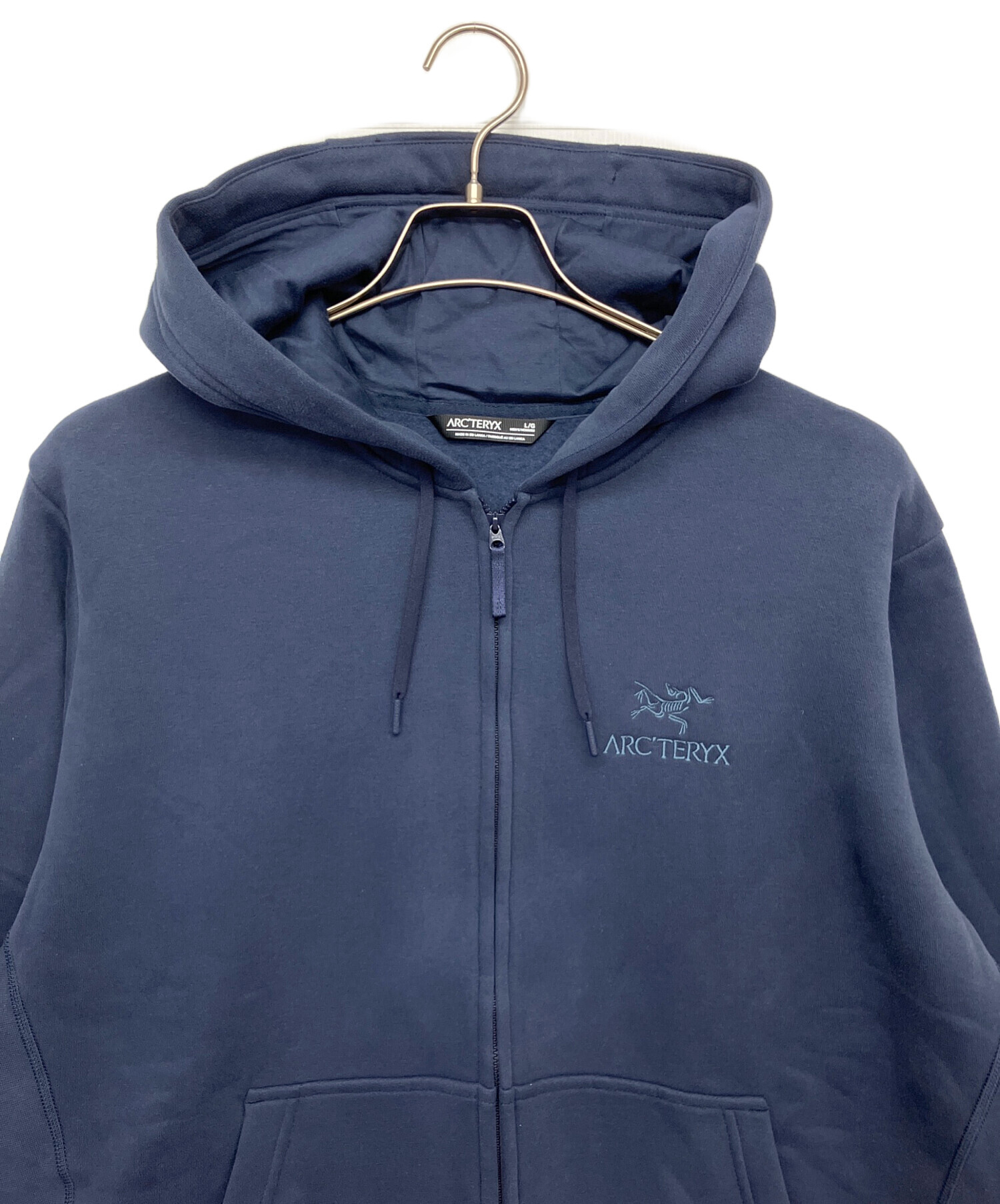 中古・古着通販】ARC'TERYX (アークテリクス) ジップパーカー ネイビー