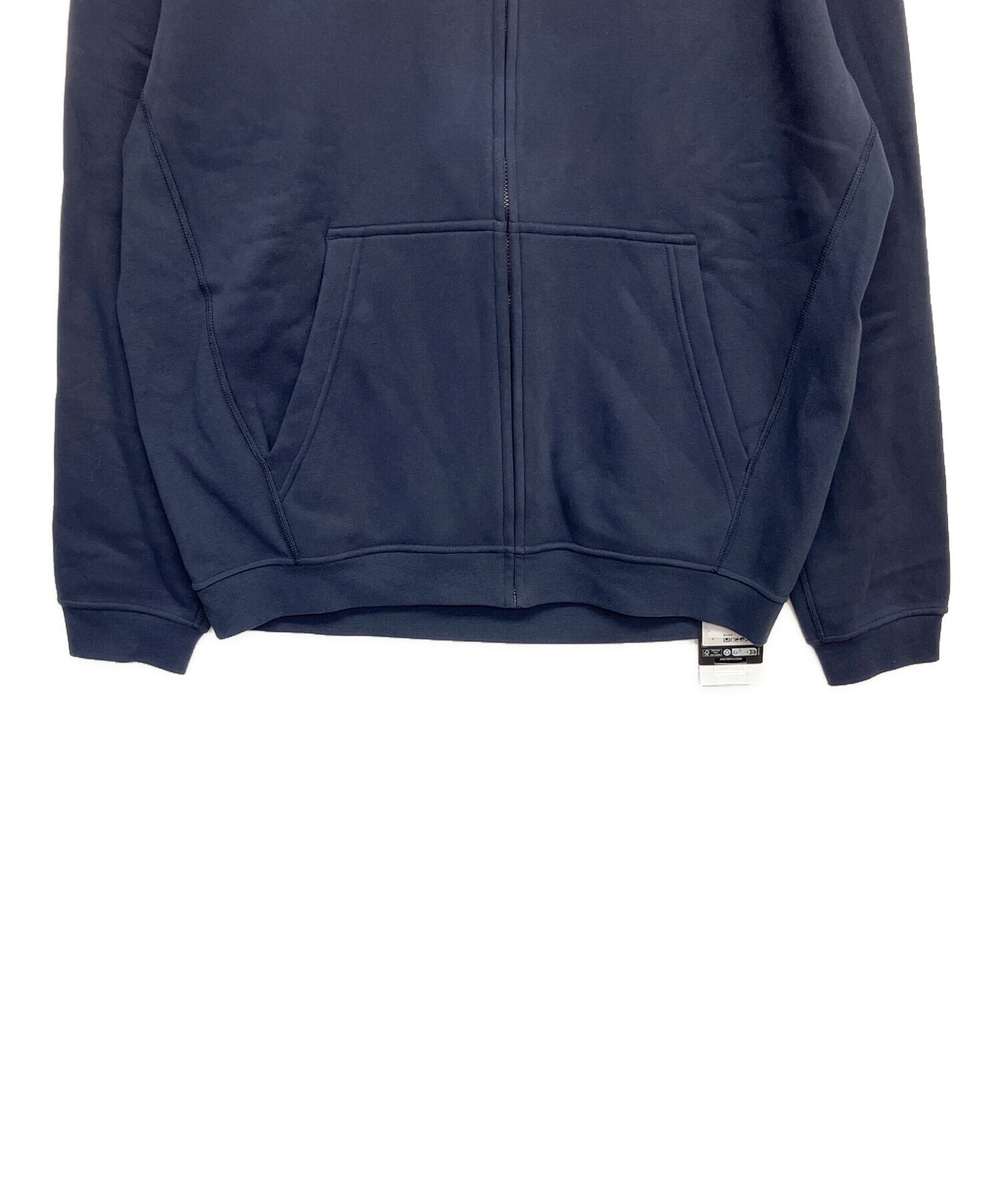 【貴重サイズ】ARC'TERYX フルジップパーカー M ネイビー 中古・古着通販】ARC'TERYX (アークテリクス) ジップパーカー ネイビー