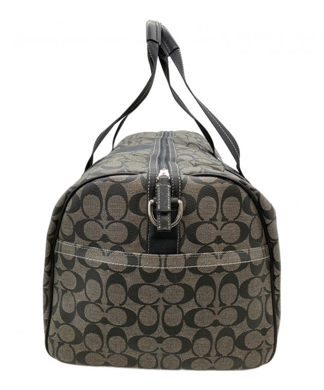 coach シグネチャー ボストンバッグ 中古・古着通販】COACH (コーチ) F77278 シグネチャー ボストンバッグ